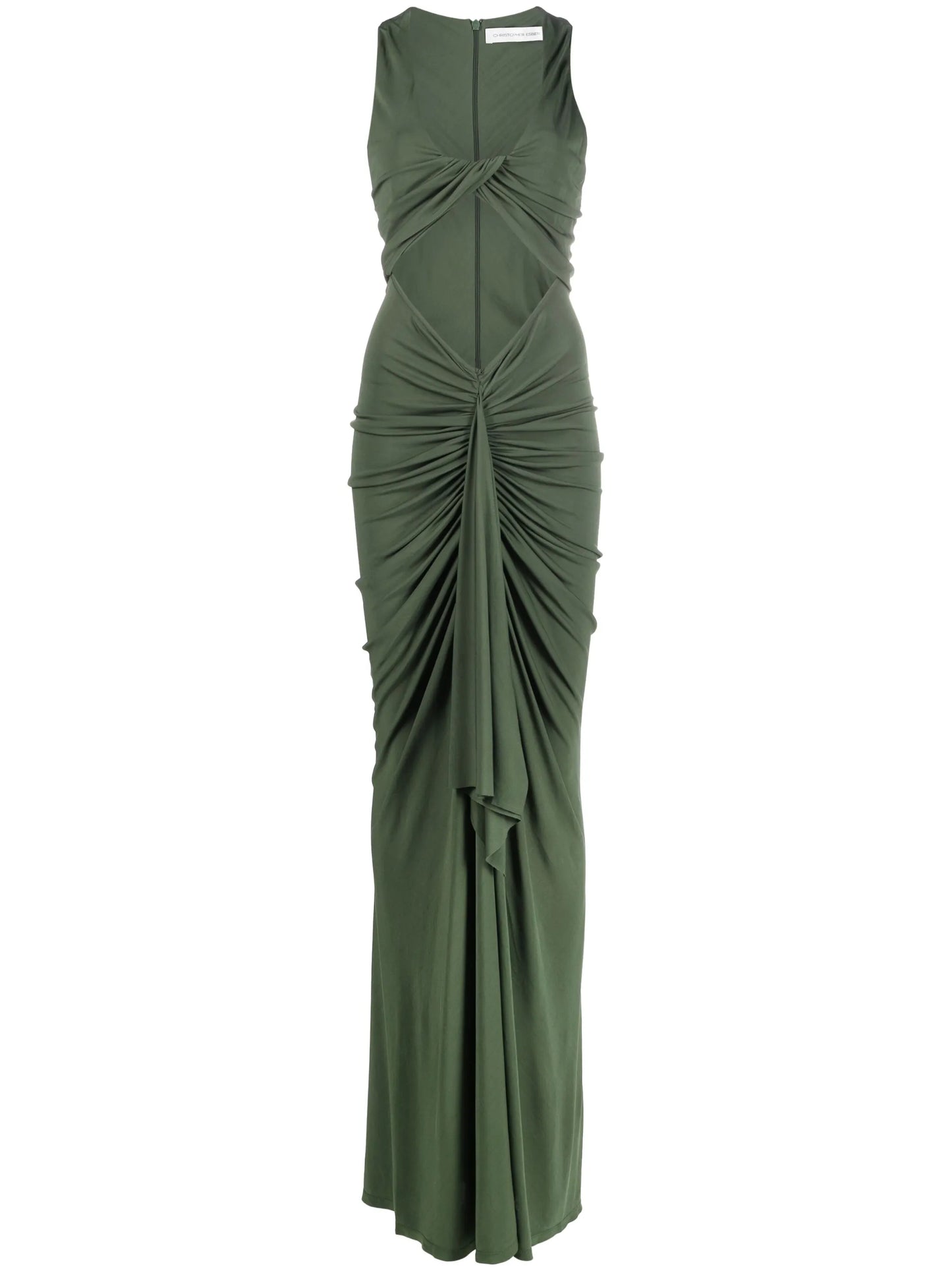Vivenda draped maxi dress