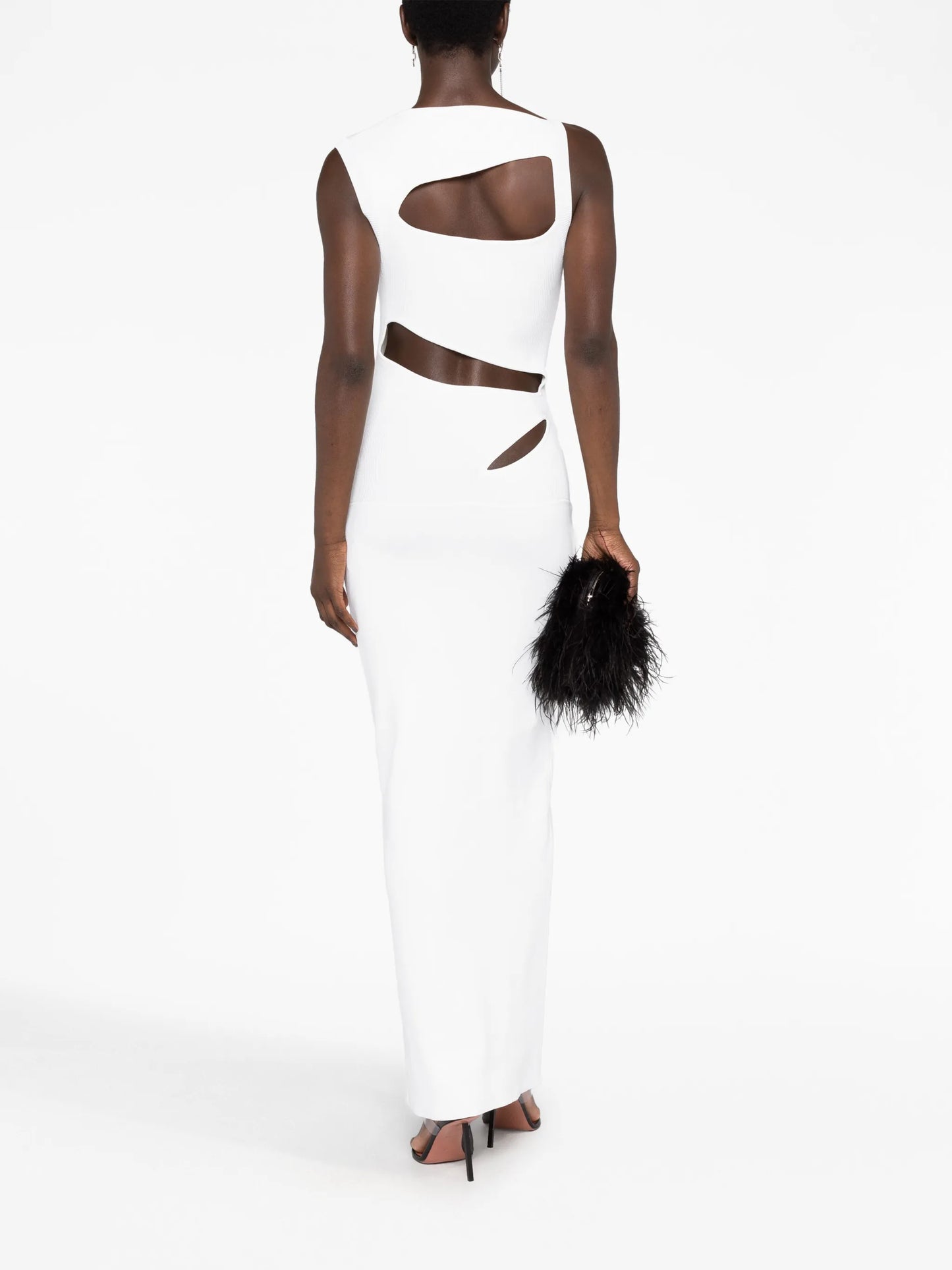 slash knit maxi dress