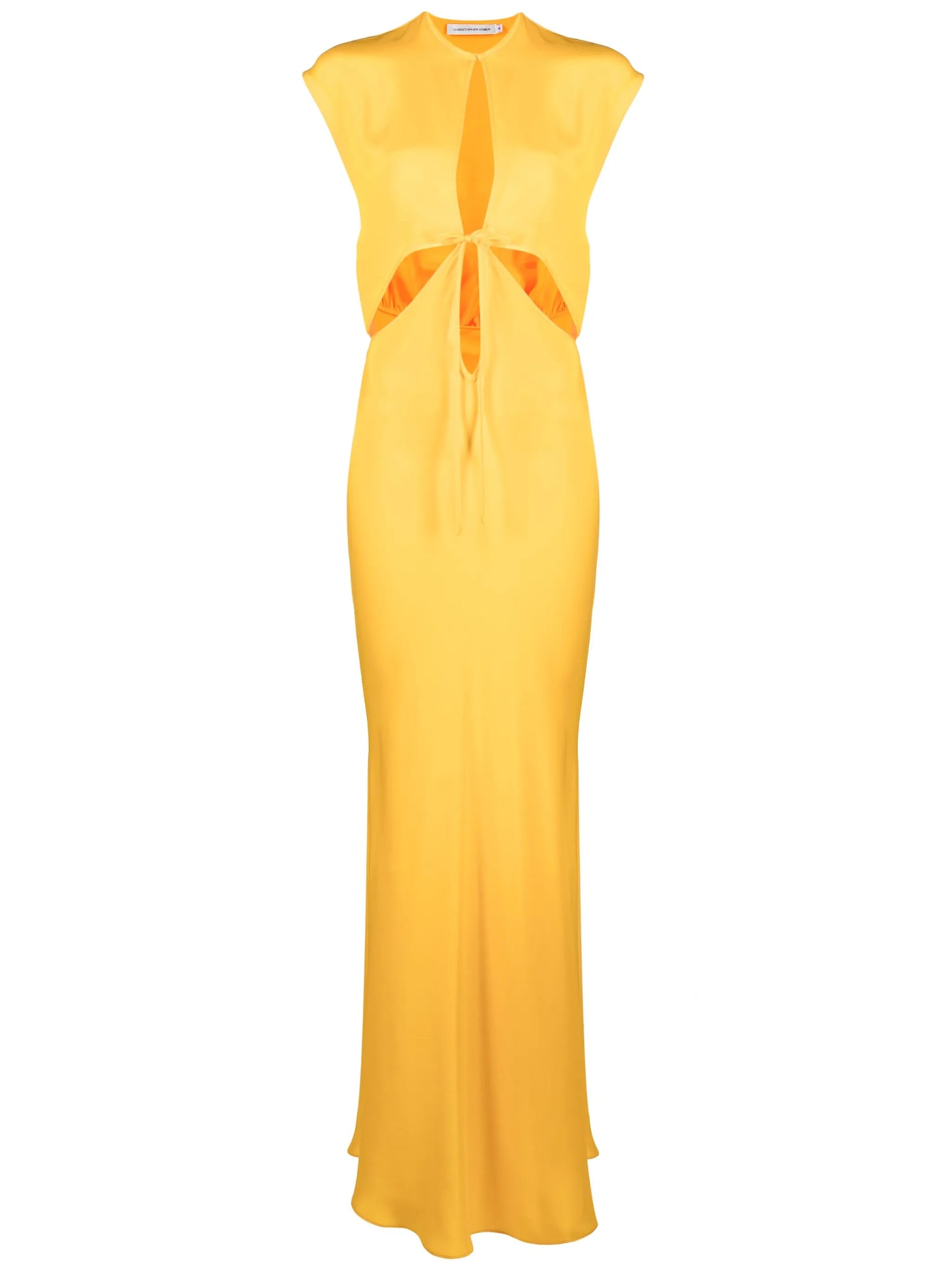 Triquetra cut-out dress