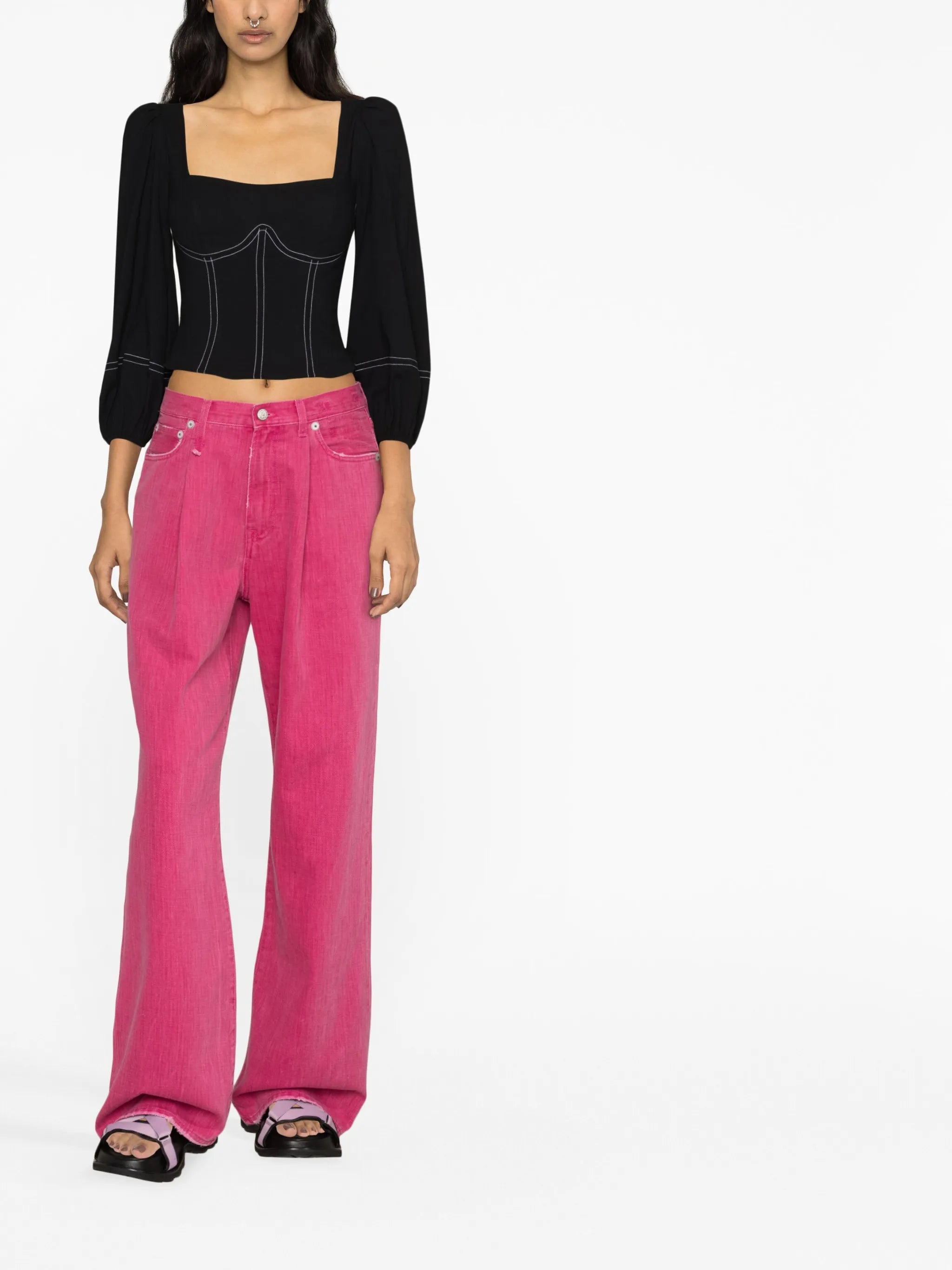 Ember organic cotton blouse
