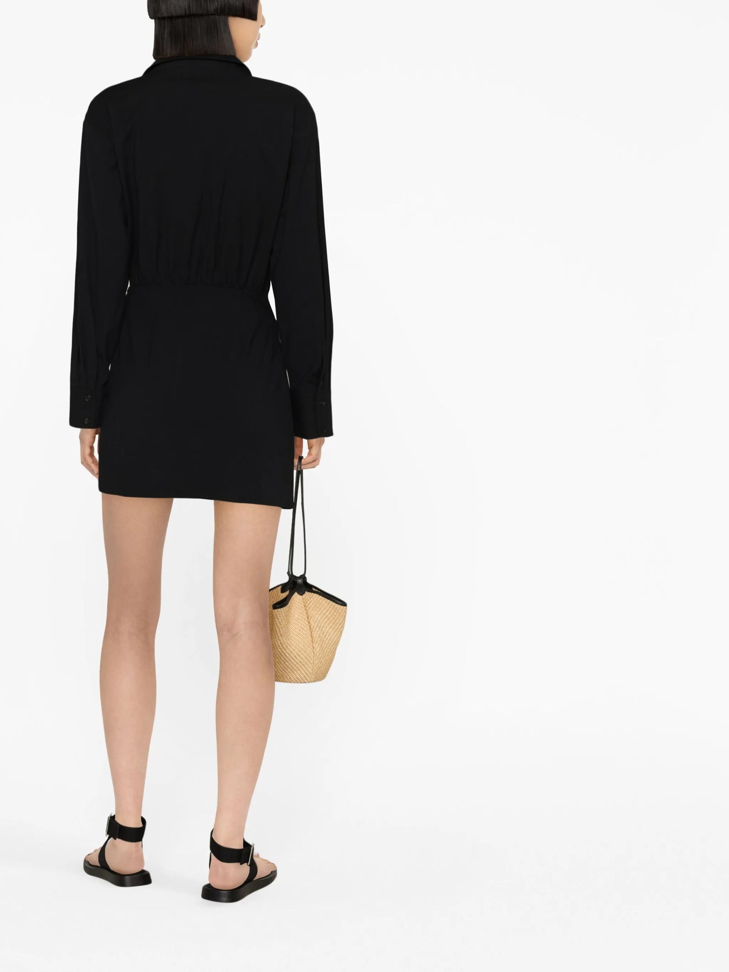 shirt wraparound dress