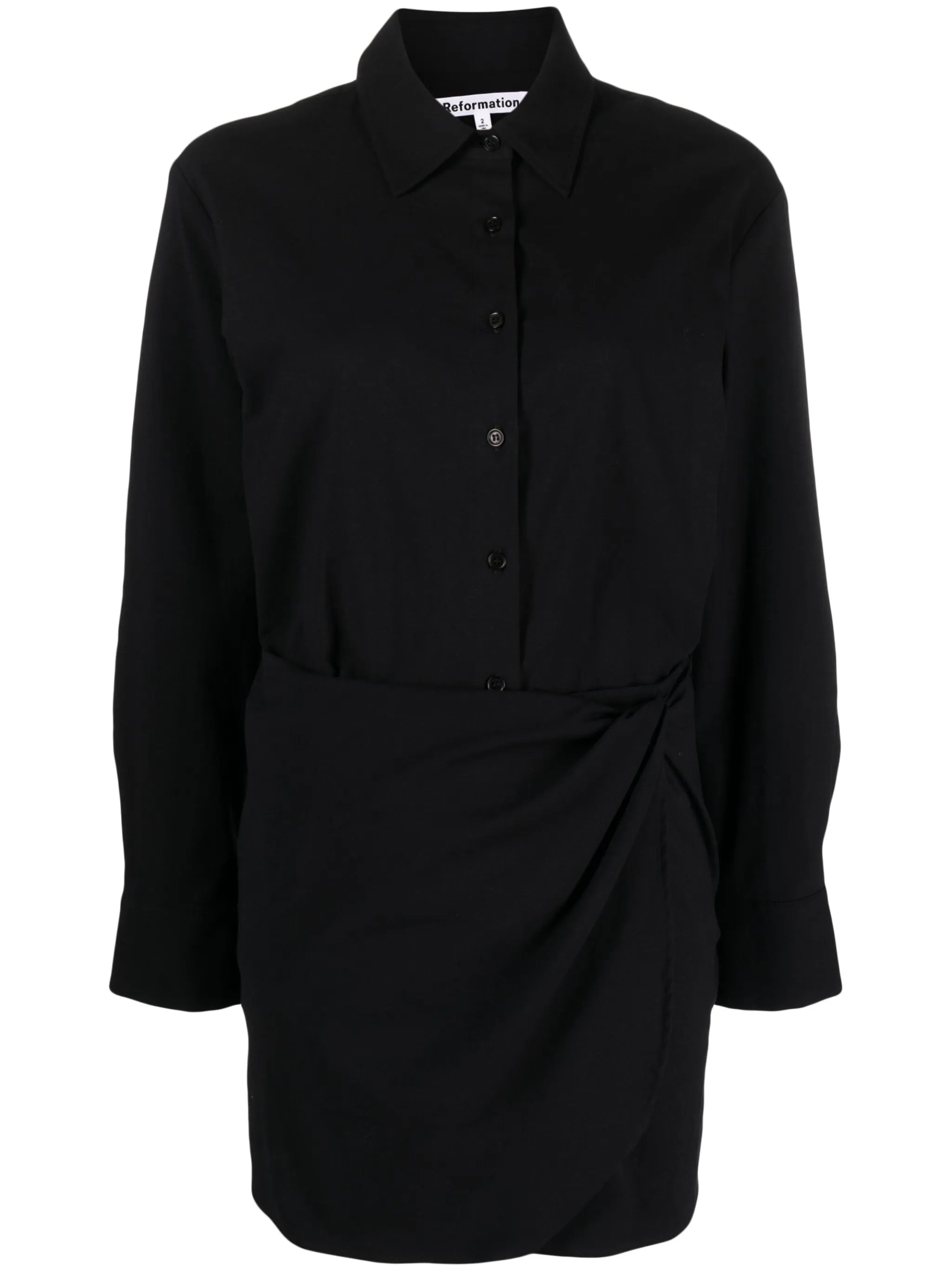 shirt wraparound dress