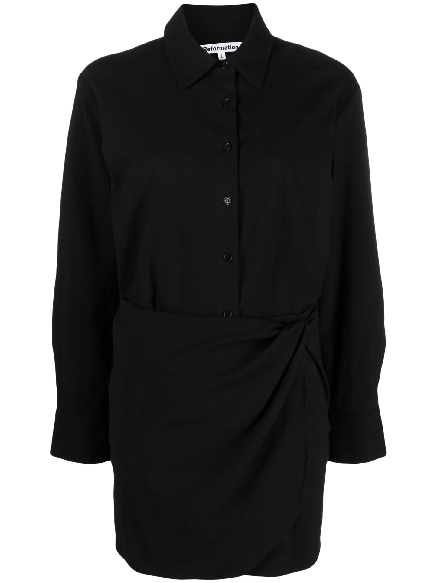 shirt wraparound dress