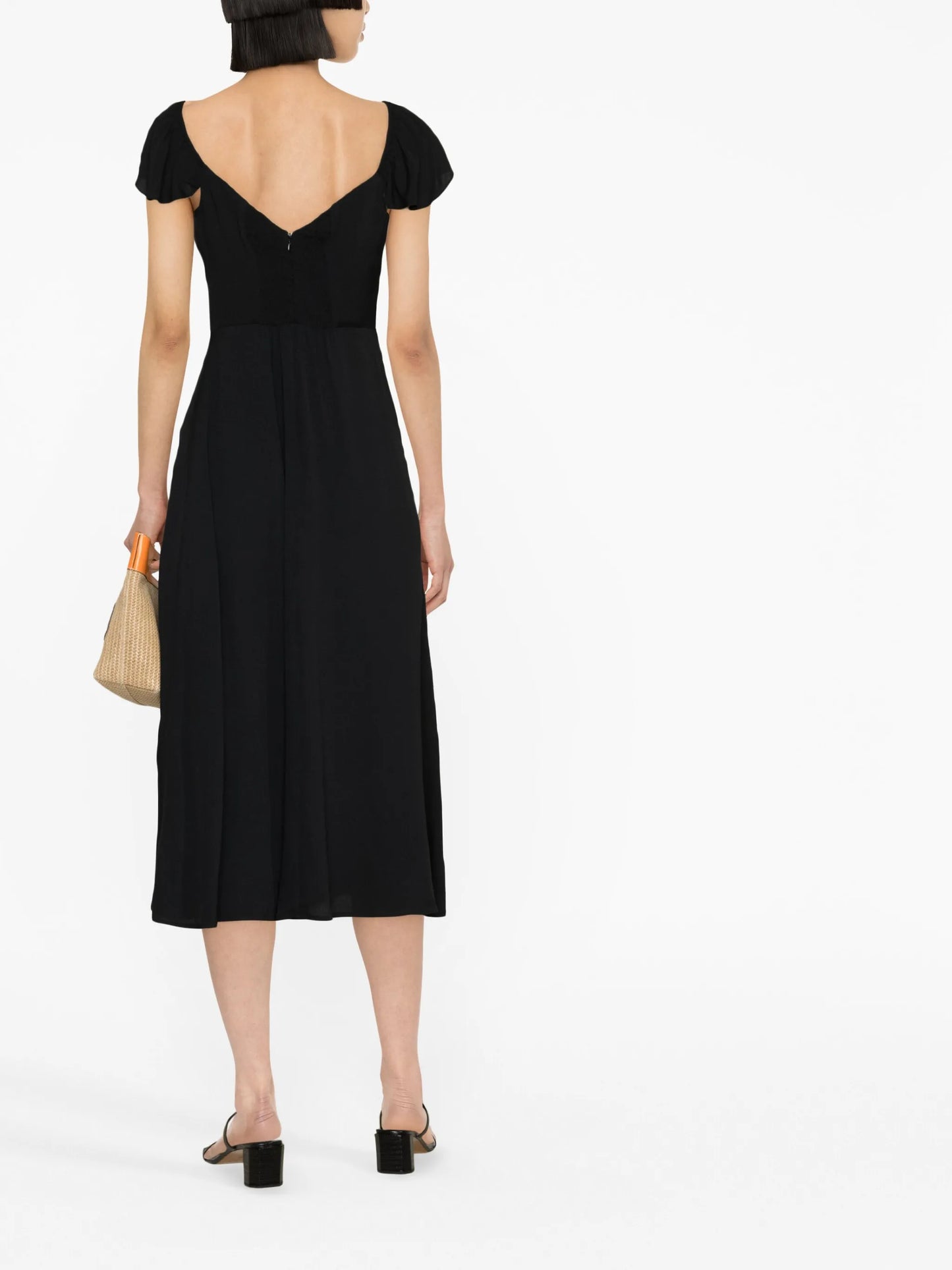 Baxley short-sleeve midi dress