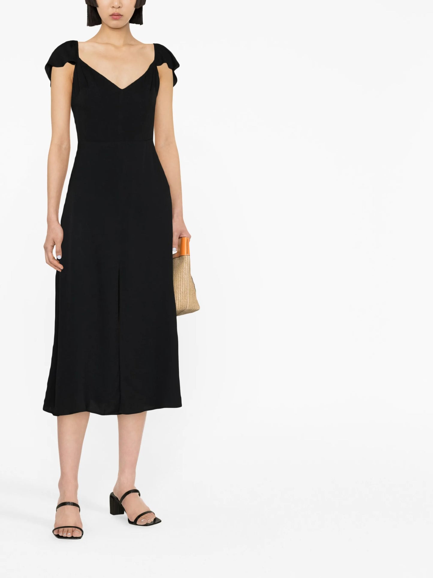 Baxley short-sleeve midi dress