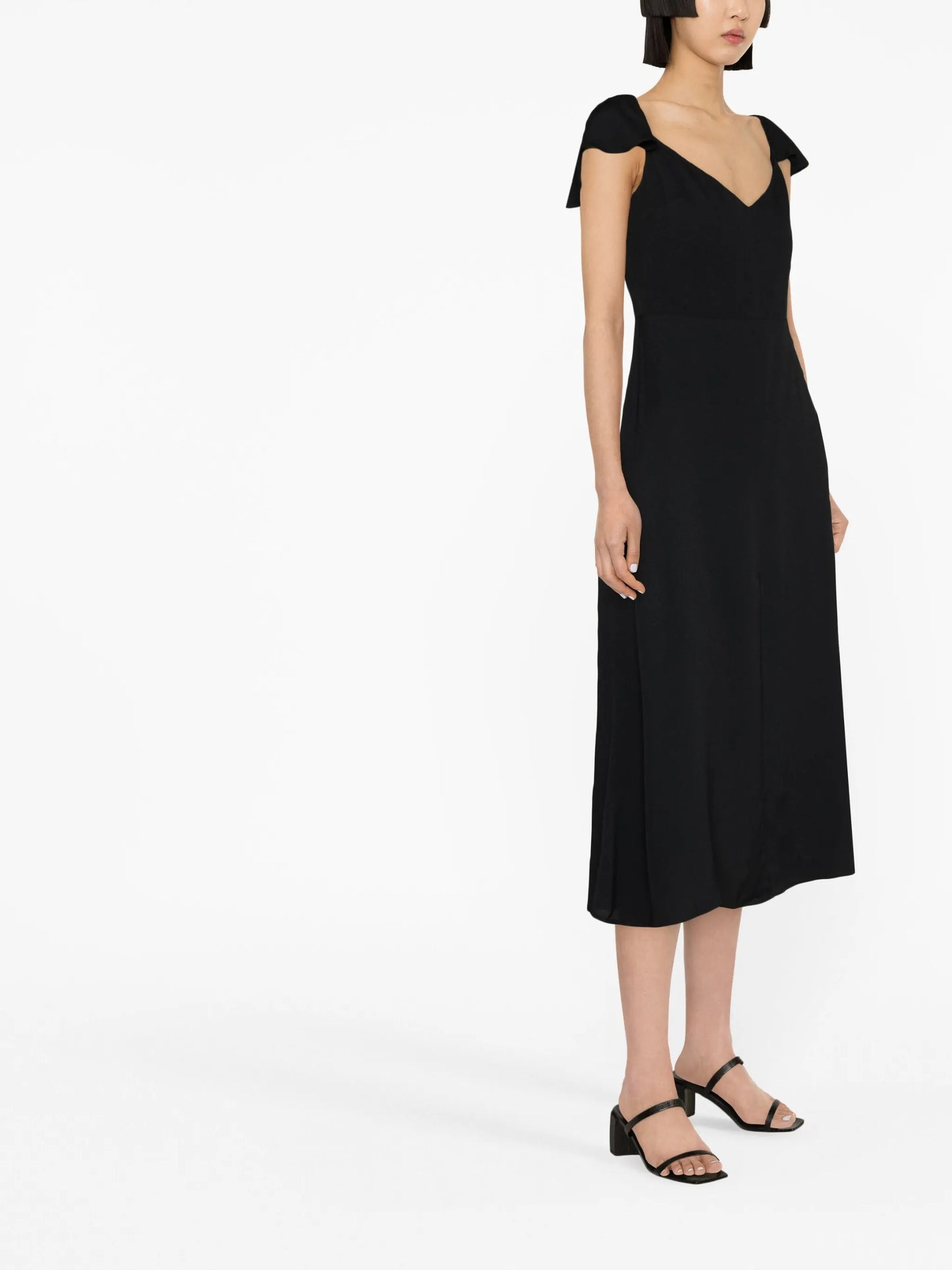 Baxley short-sleeve midi dress