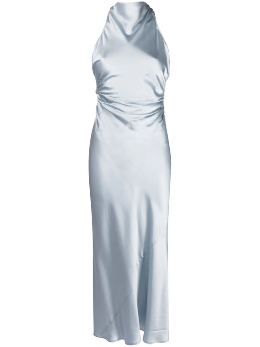 Casette silk dress