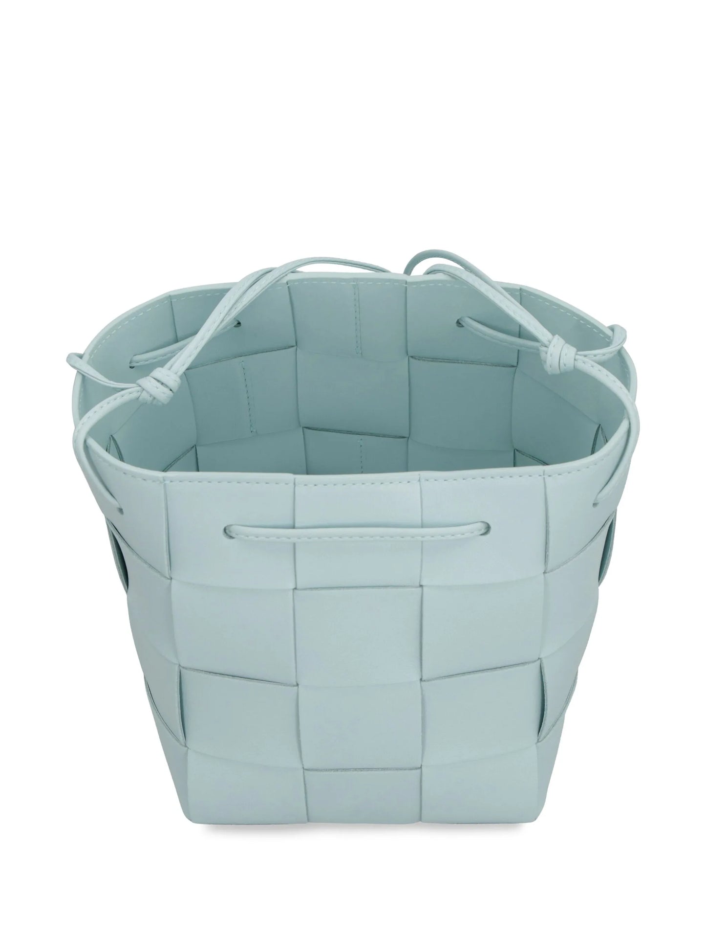 small Cassette leather bucket bag