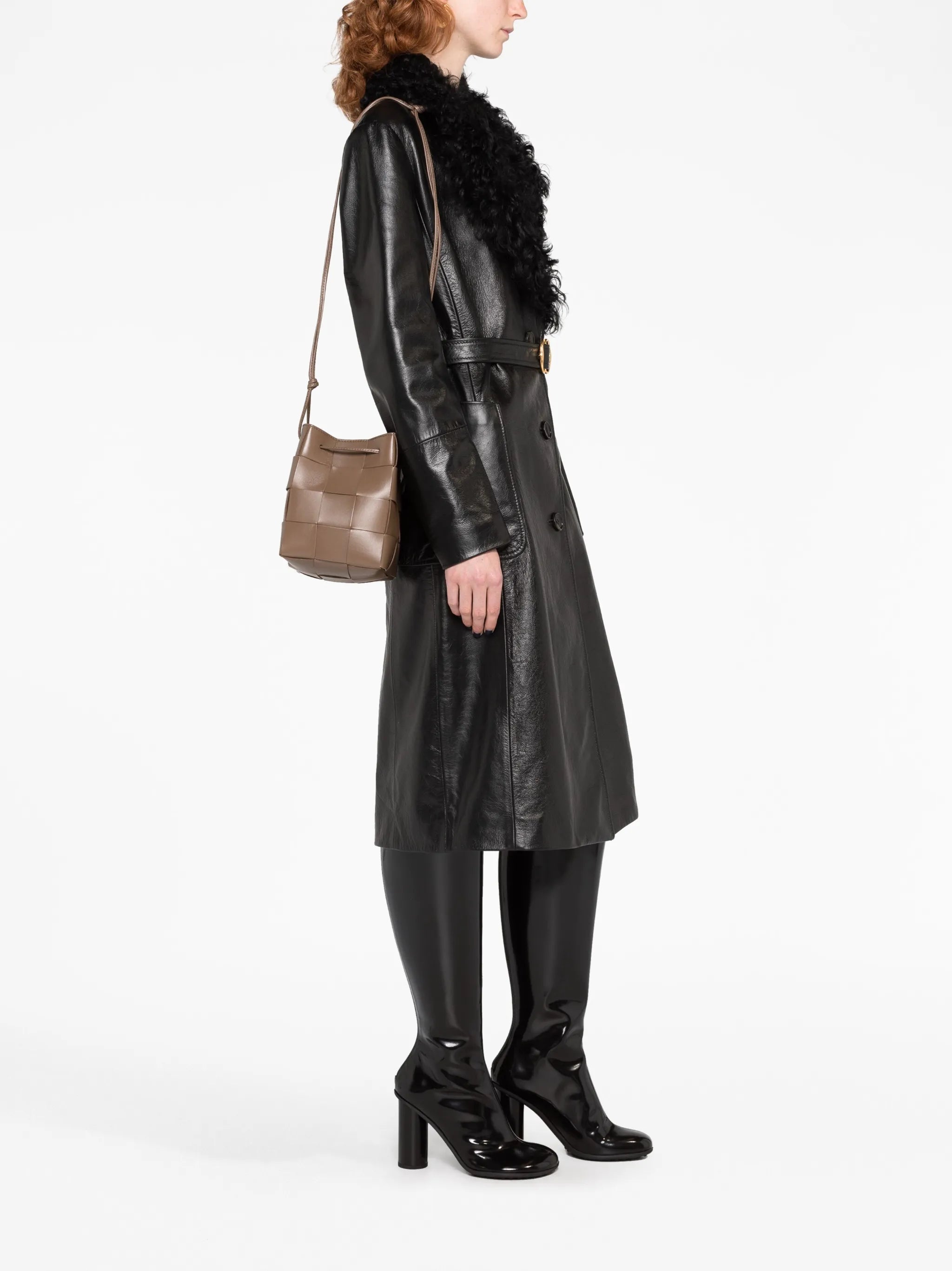 small Intreccio bucket bag
