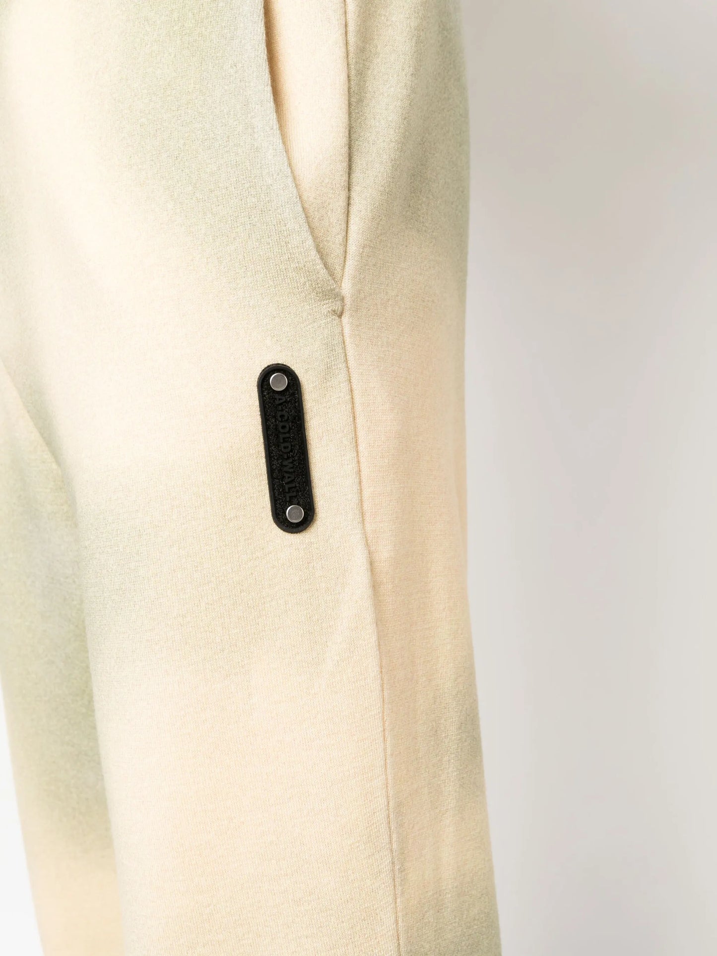 gradient high-waist trousers