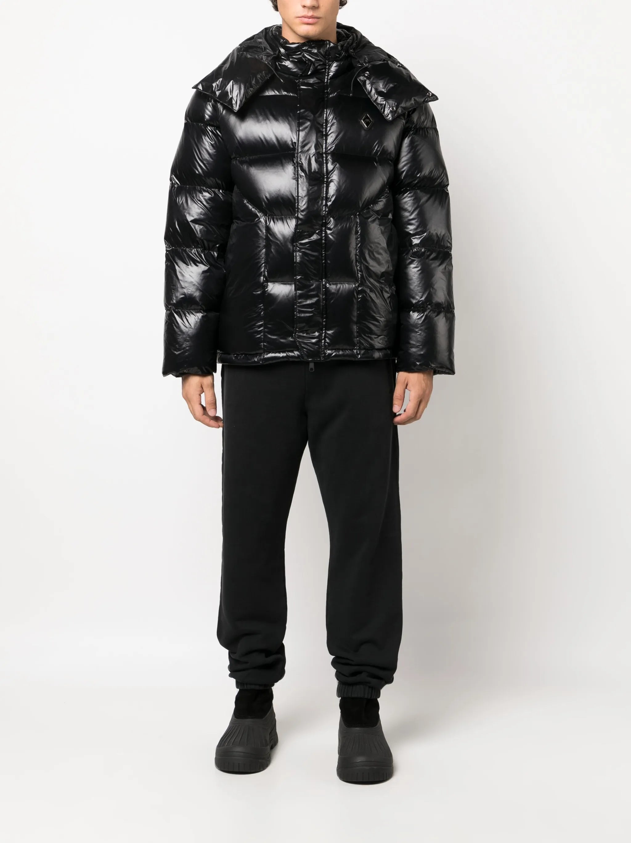 Alto hooded quilted down jacket