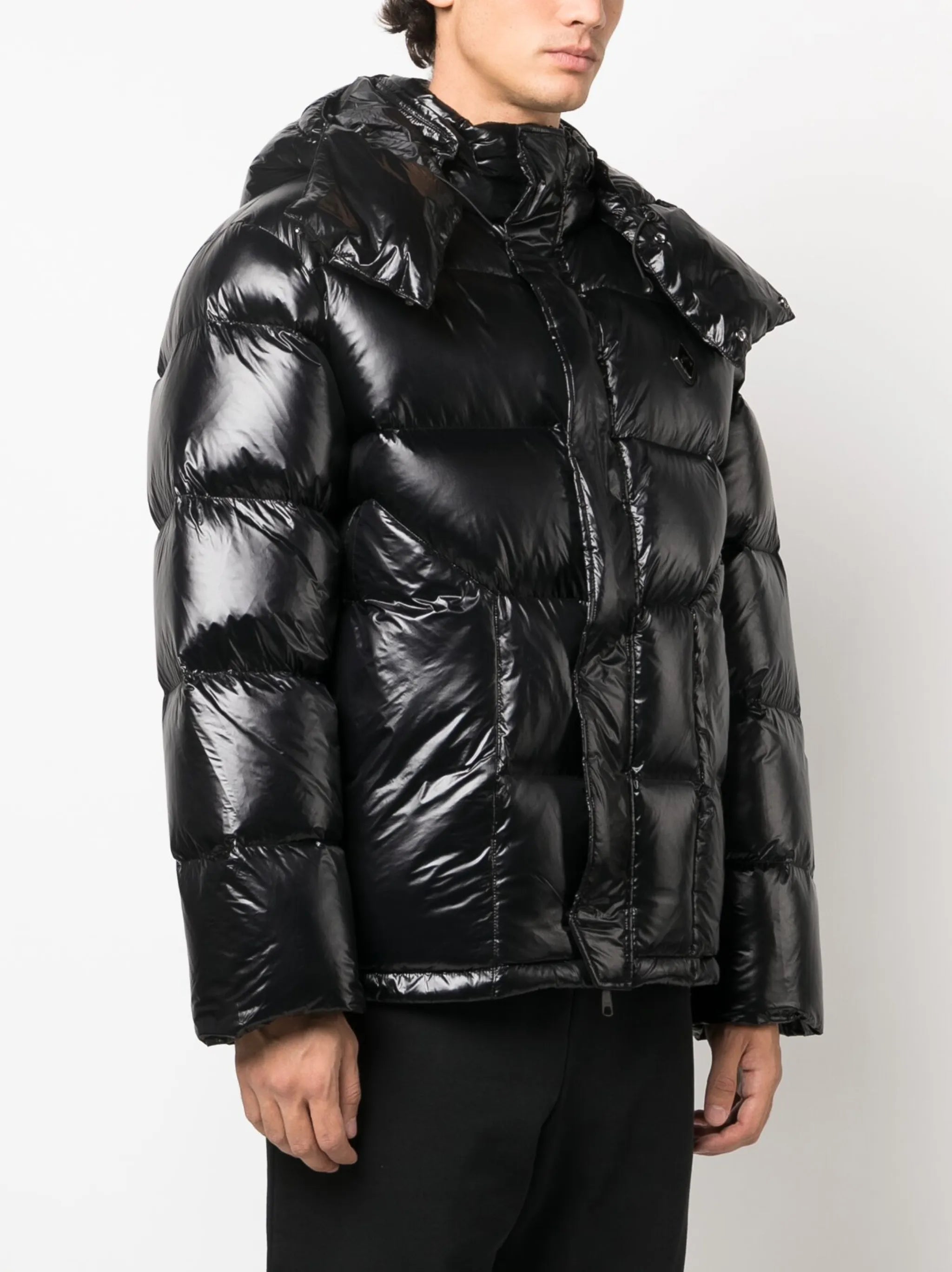 Alto hooded quilted down jacket