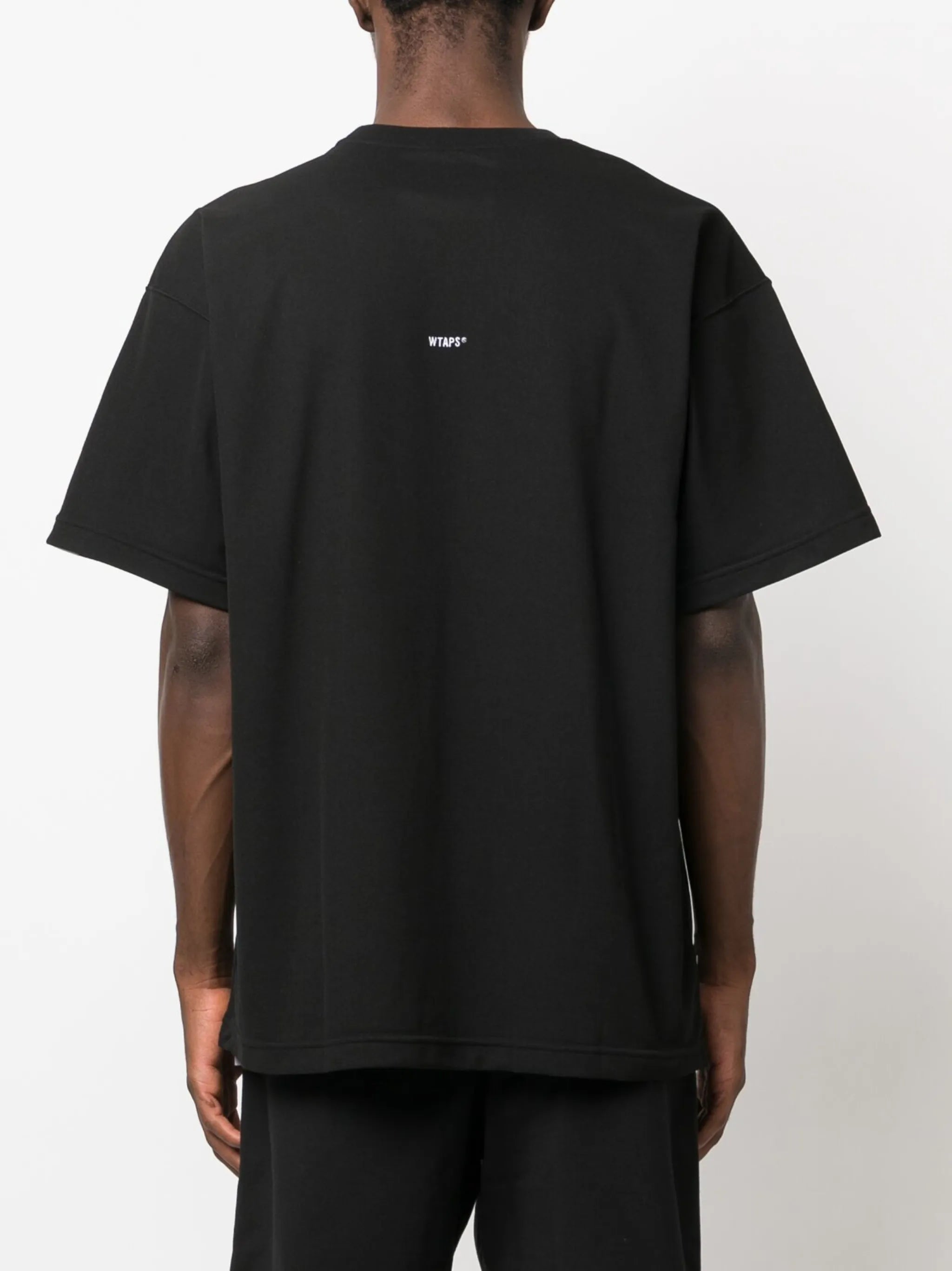 logo-embroidered oversized T-shirt