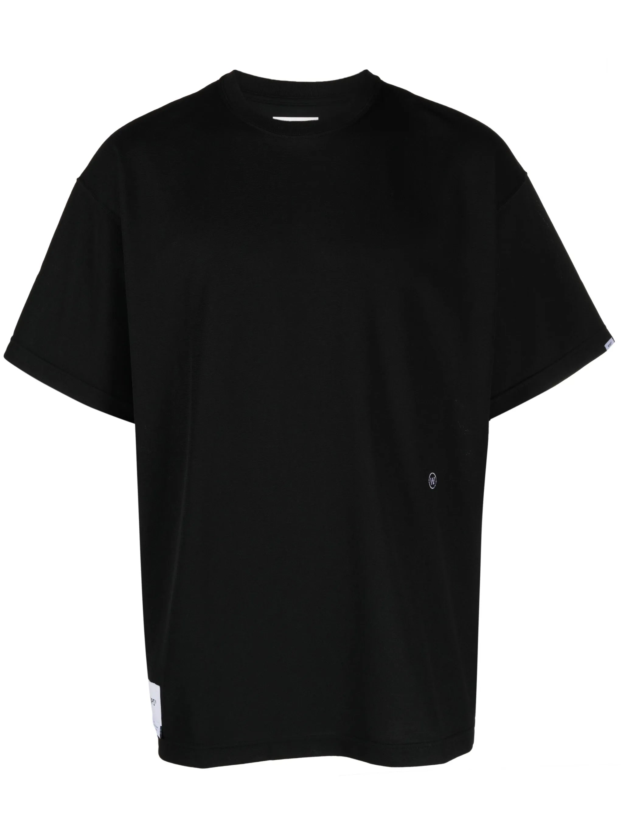 logo-embroidered oversized T-shirt
