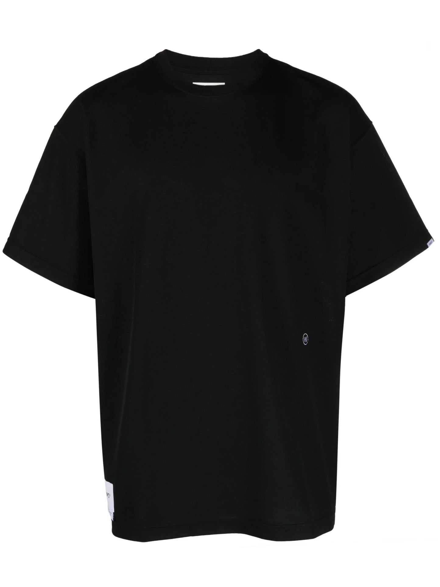 logo-embroidered oversized T-shirt