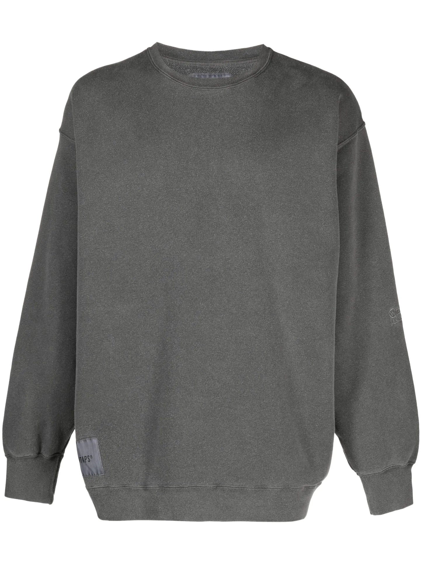 logo-embroidered cotton sweatshirt