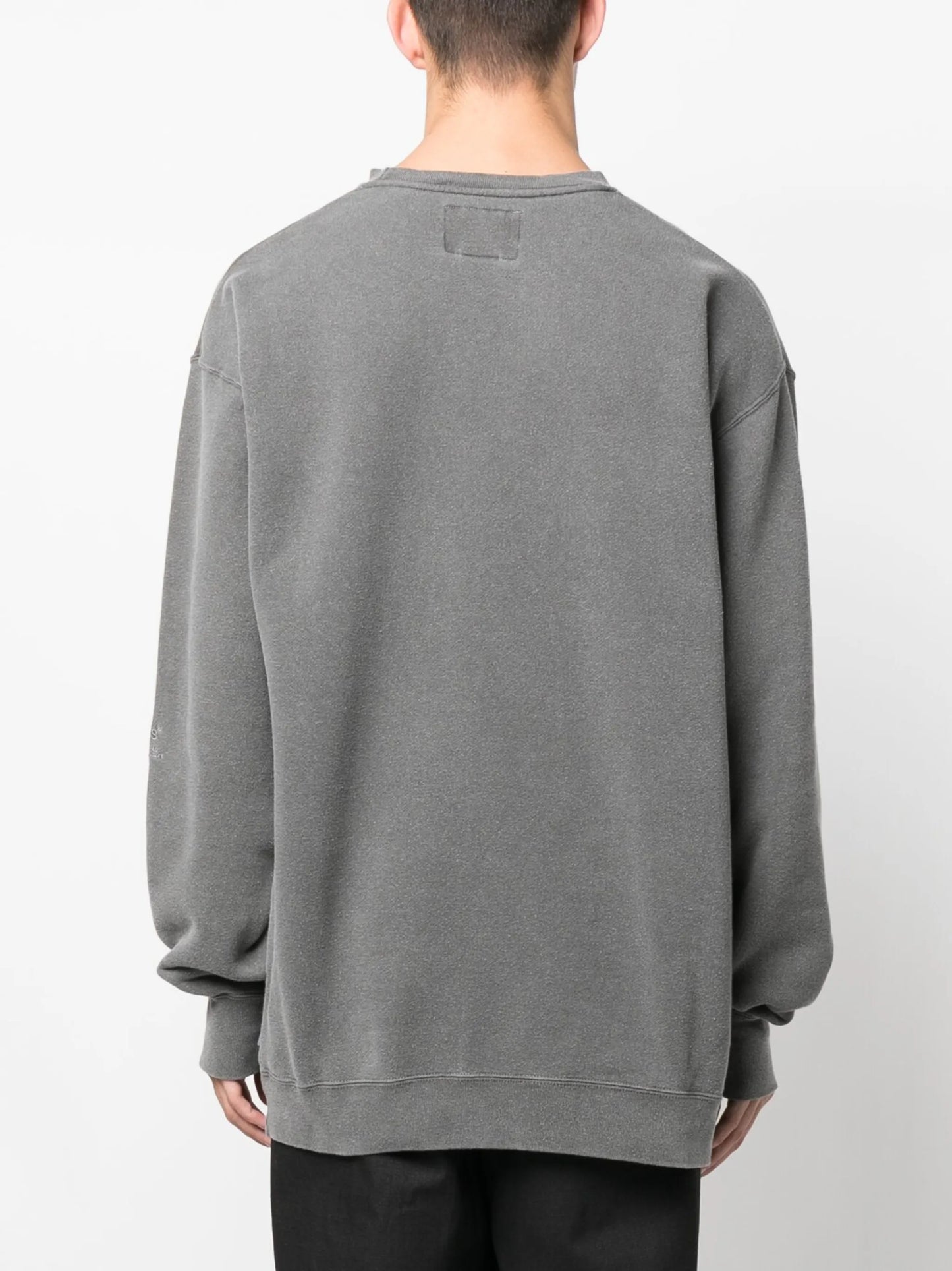 logo-embroidered cotton sweatshirt