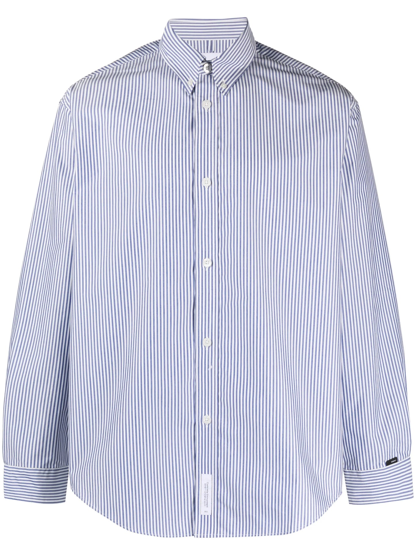 striped long-sleeved shirt