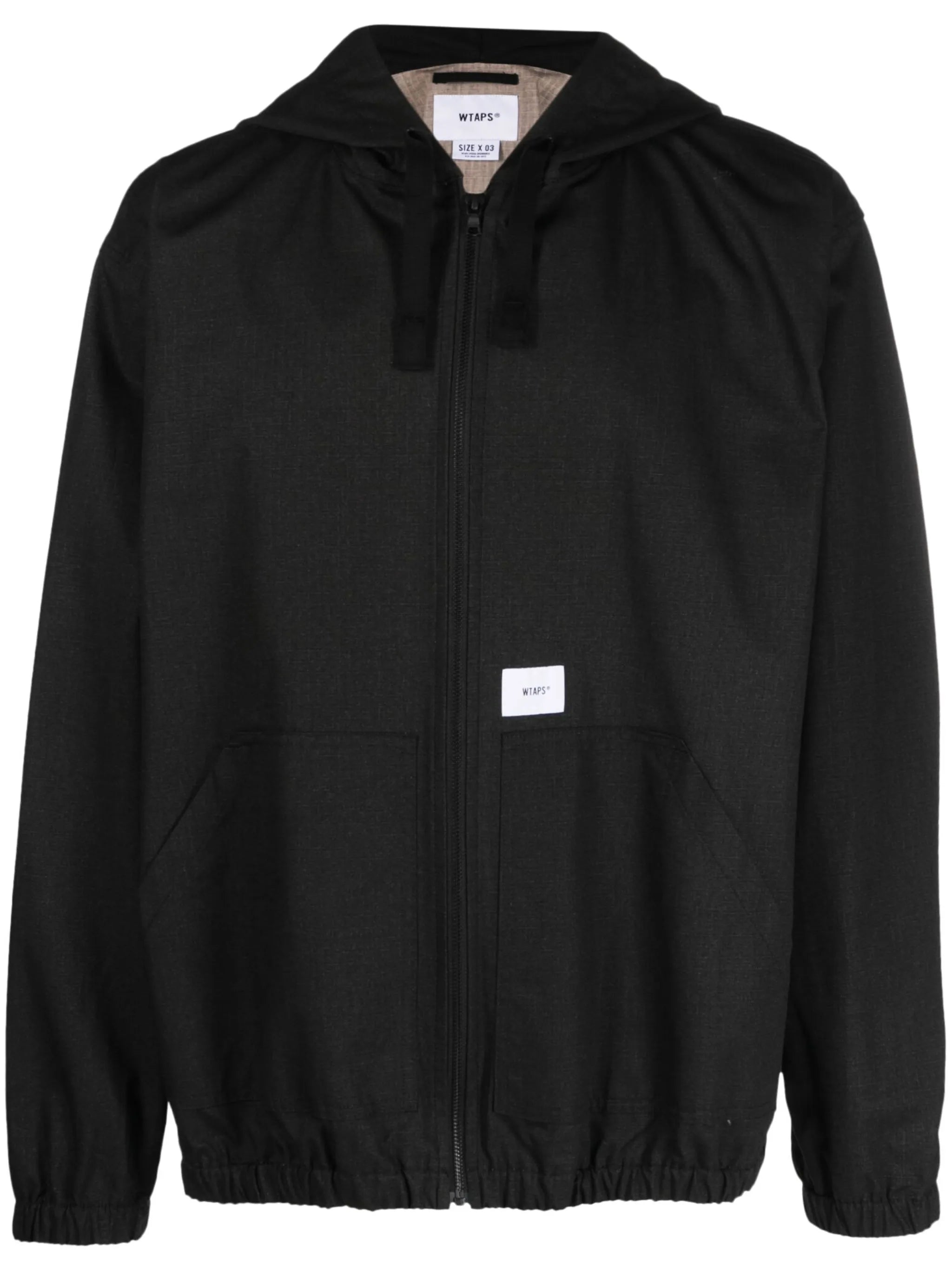 ripstop hooded jacket