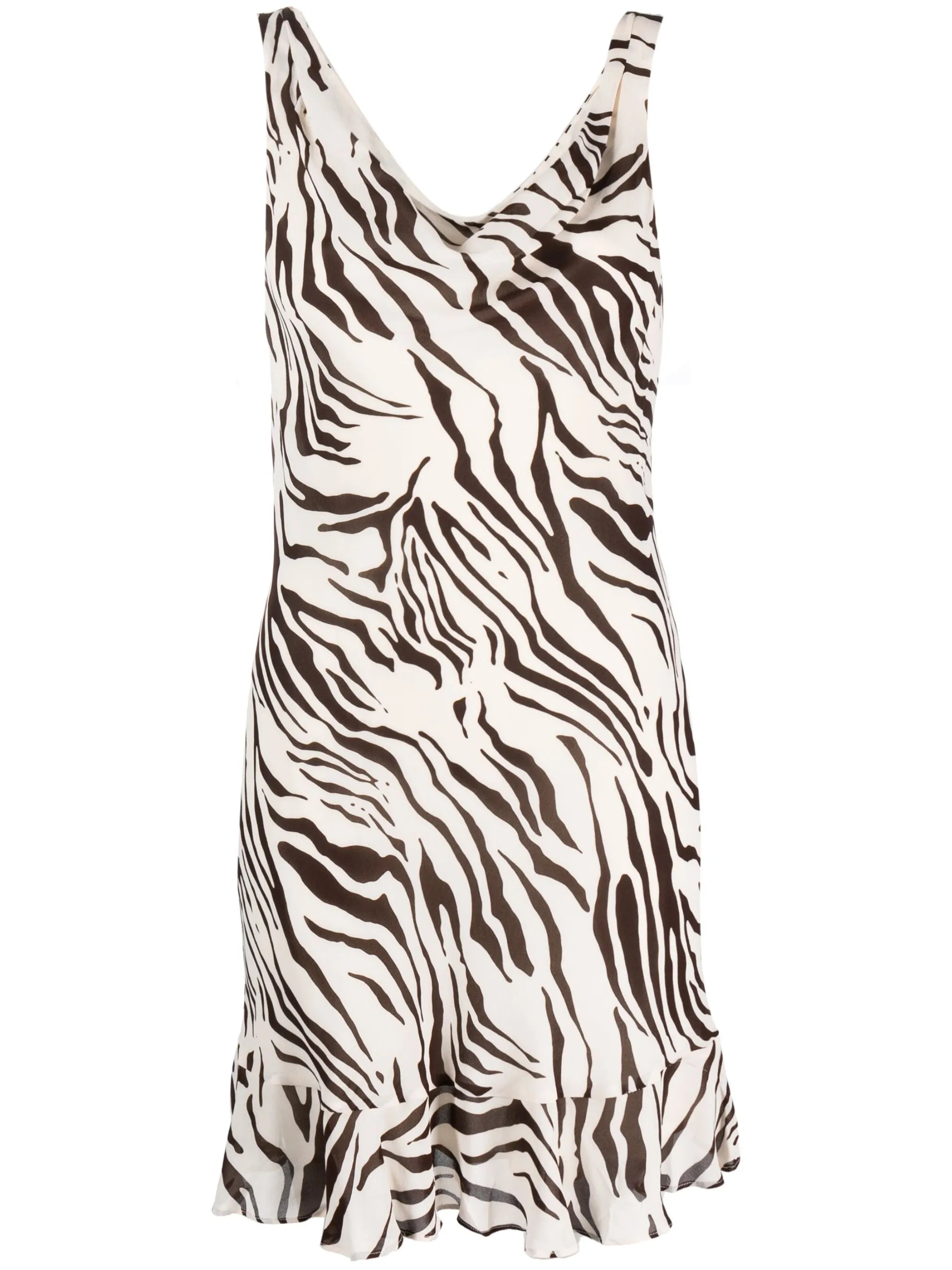 Rudie zebra-print mini dress