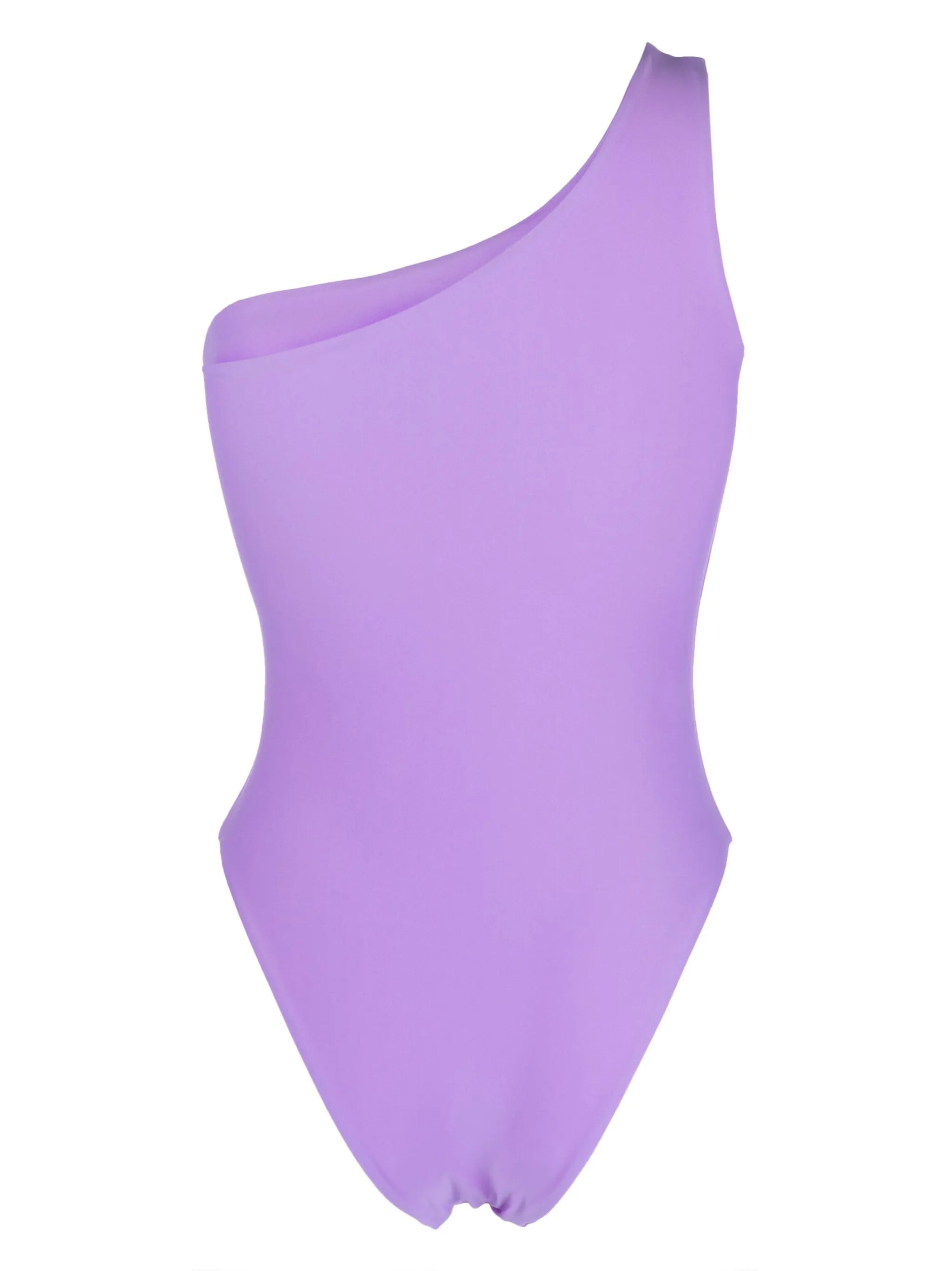 Iris embellished one-shoulder swimsuit