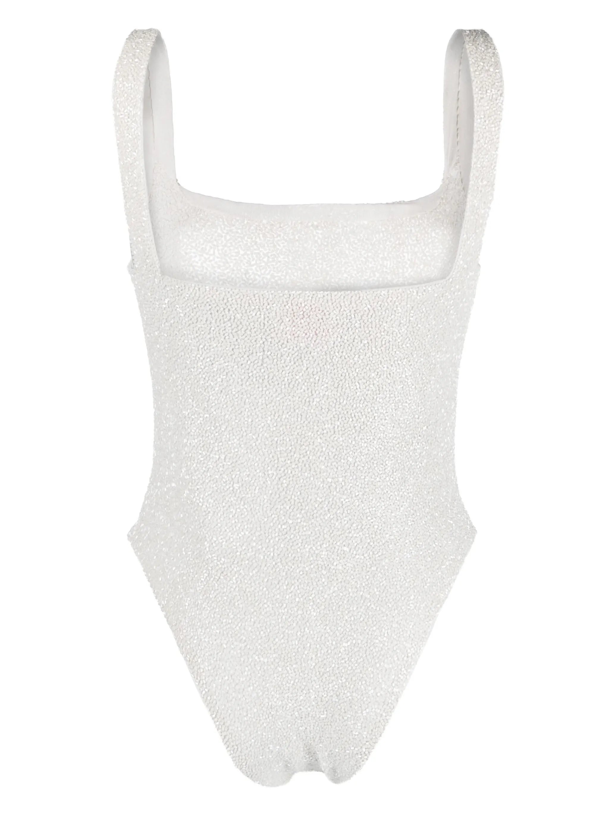 Marina bead-embellished swimsuit