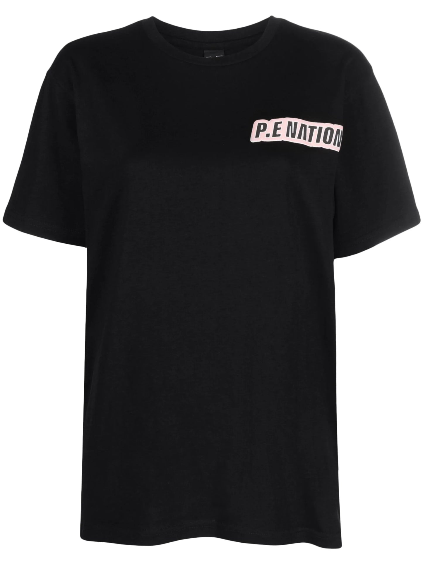 logo-print short-sleeves performance T-shirt
