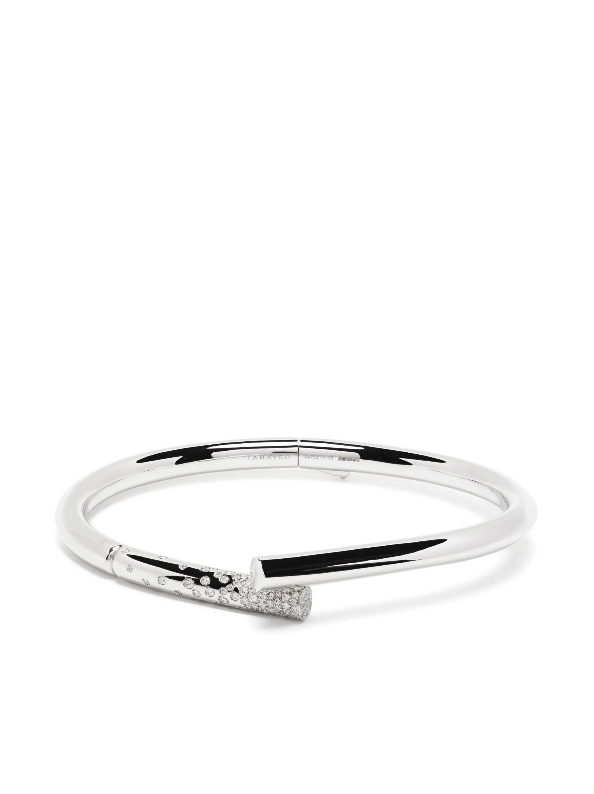 18kt white gold Oera diamond bracelet