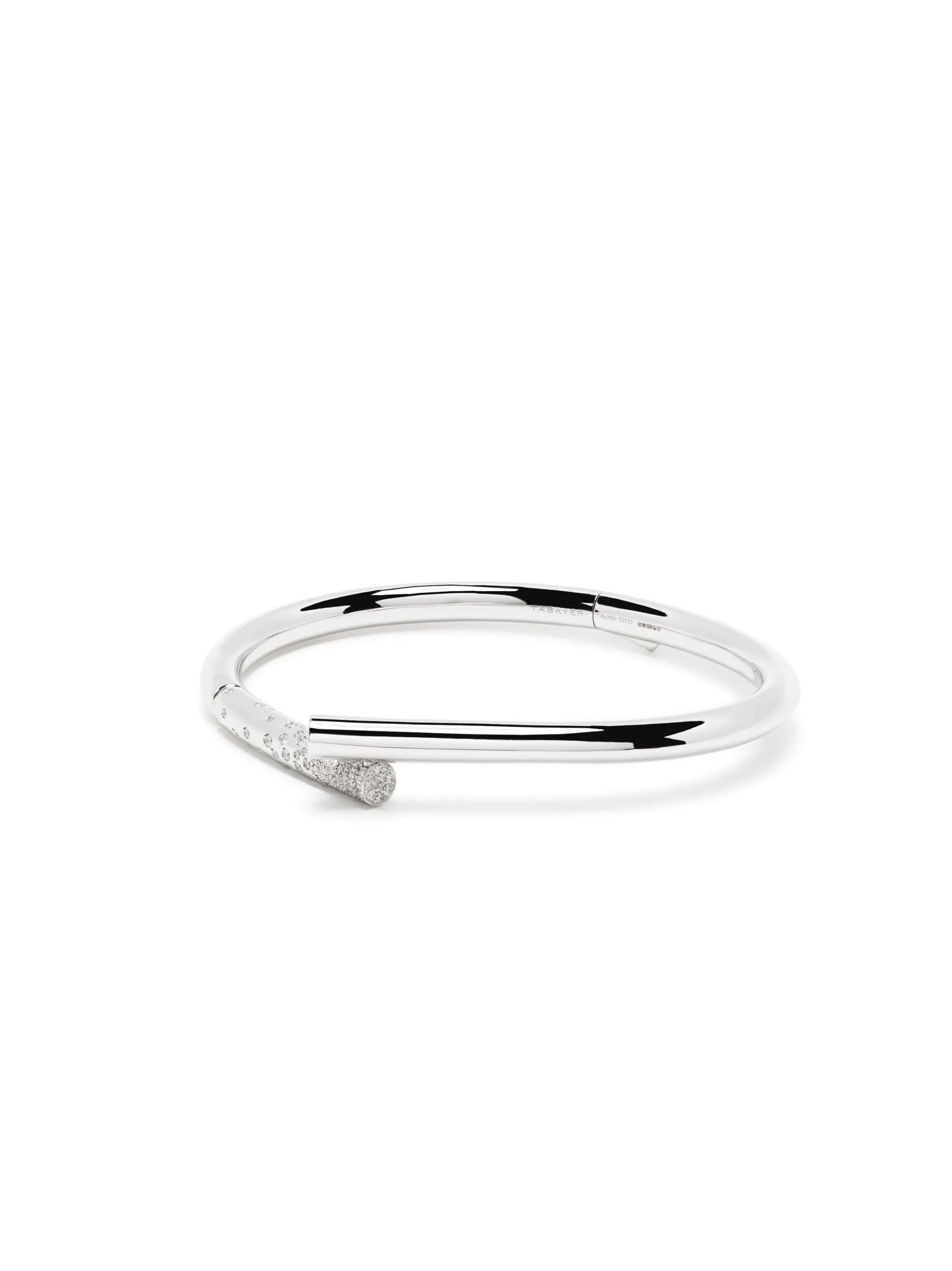 18kt white gold Oera diamond bracelet