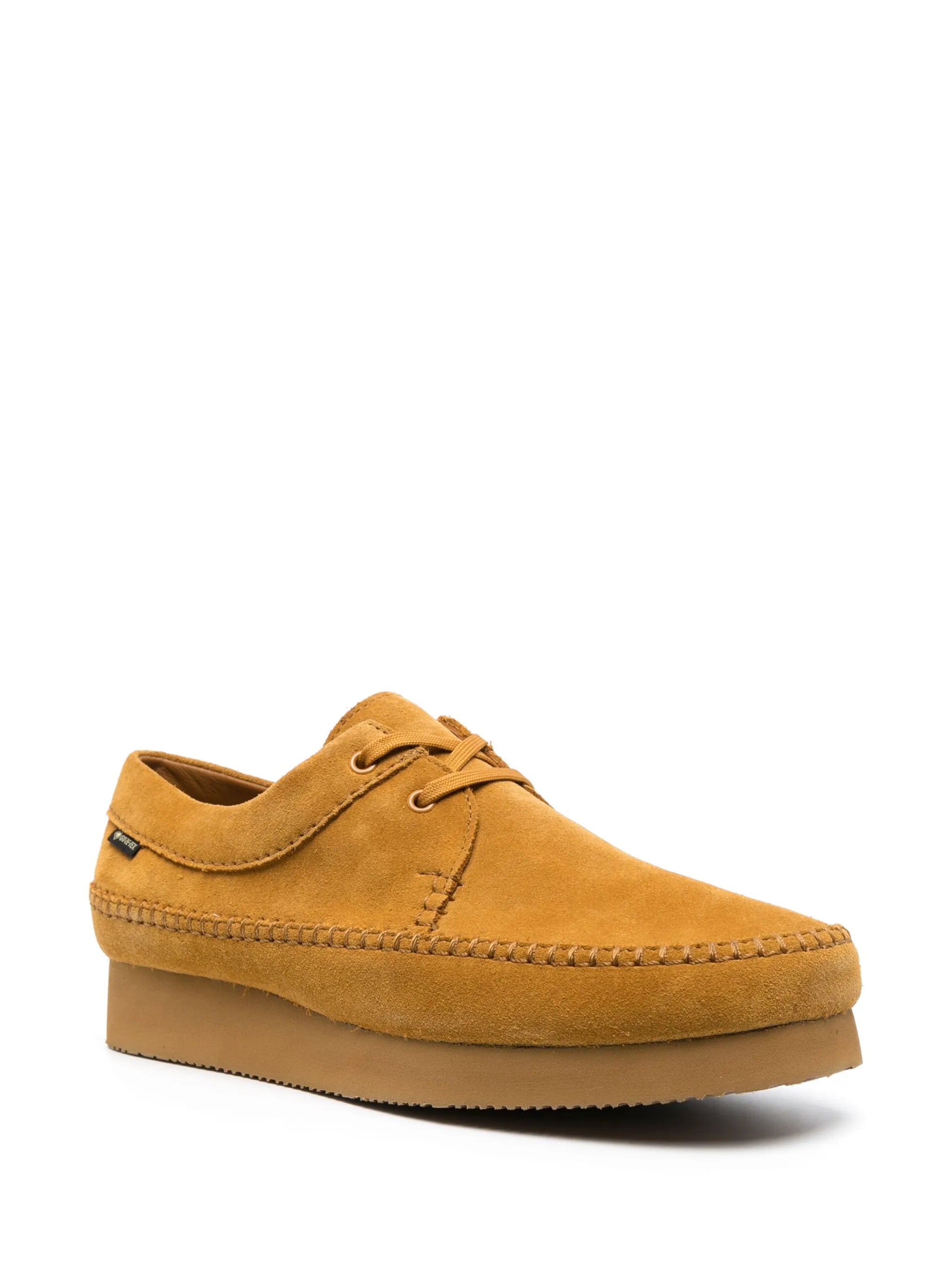 suede lace-up shoes