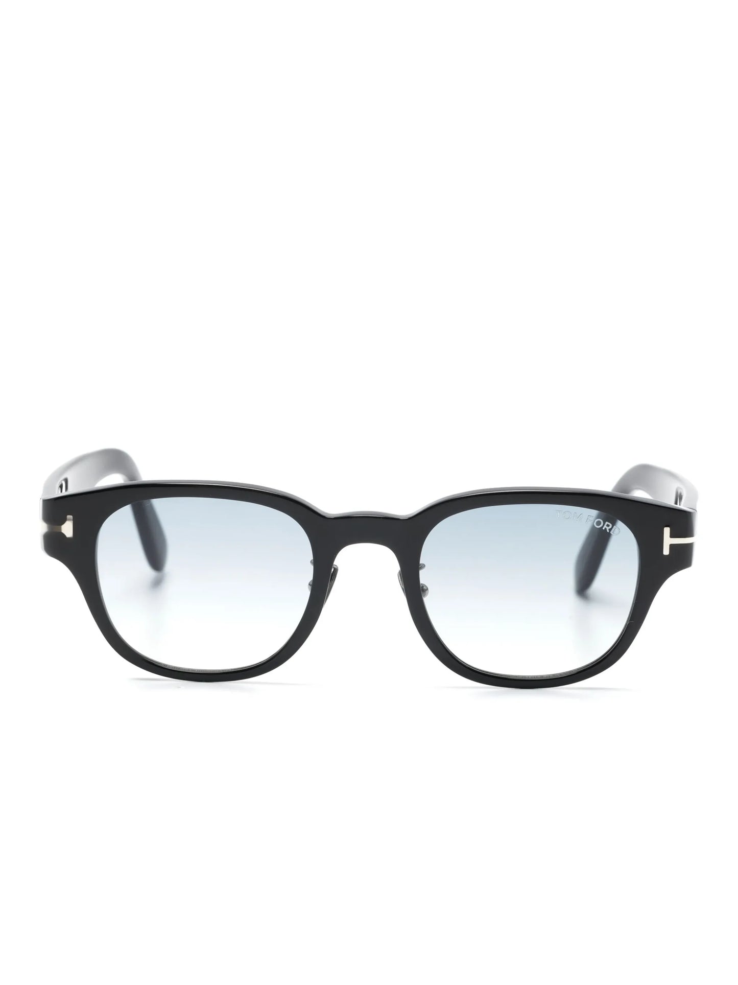 round-frame gradient-lenses sunglasses