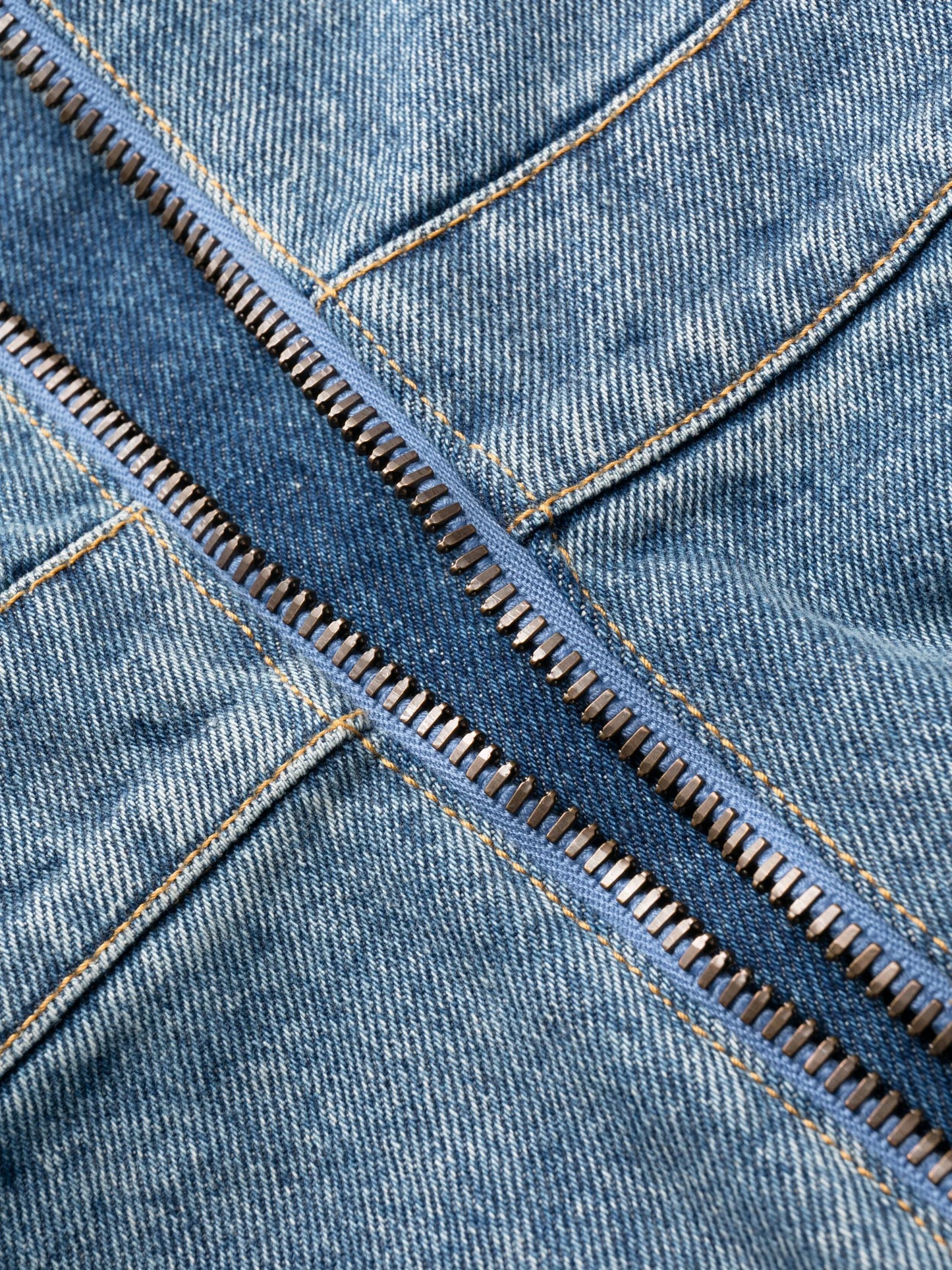 logo-embellished denim minidress