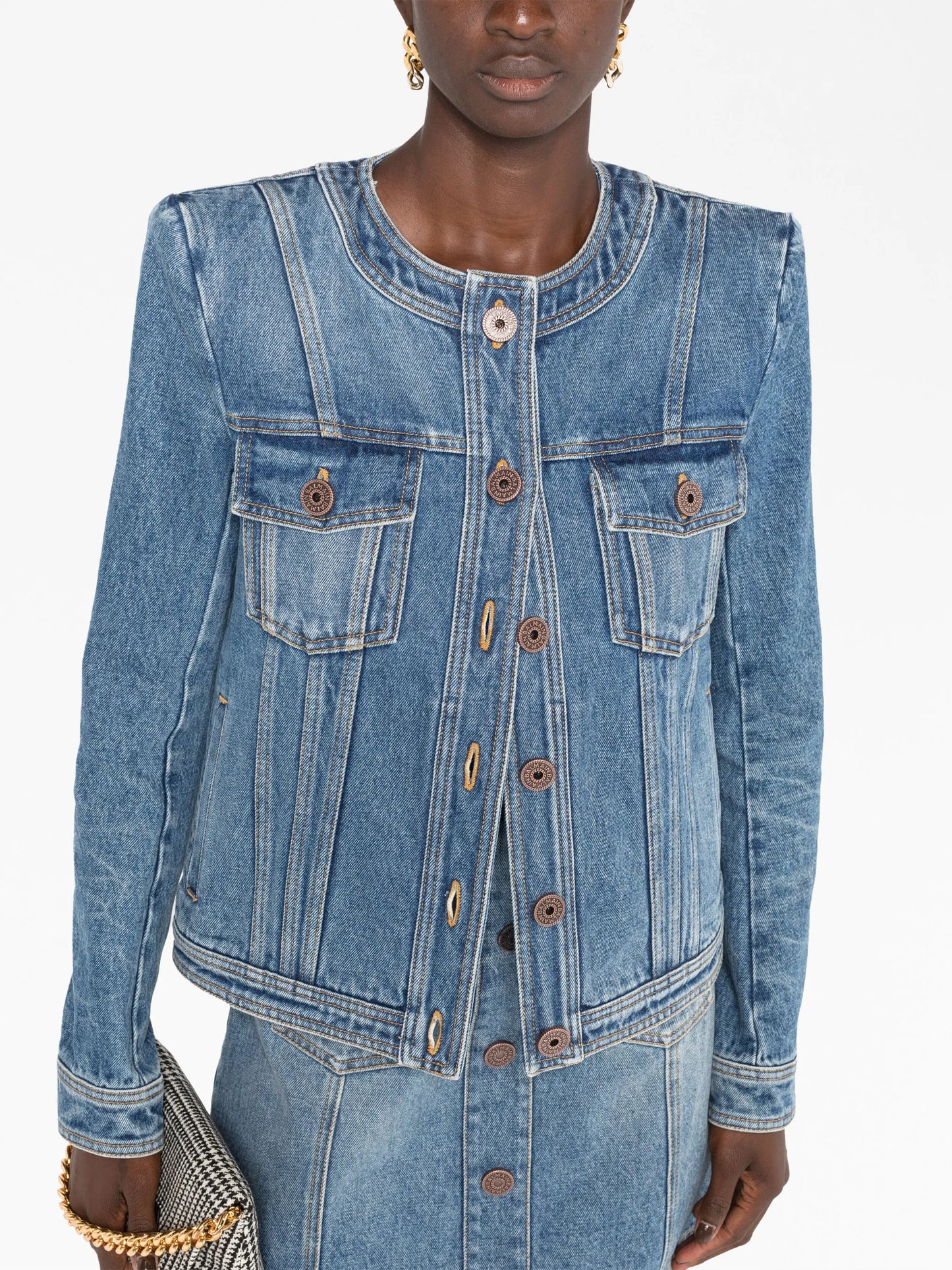 denim trucker jacket