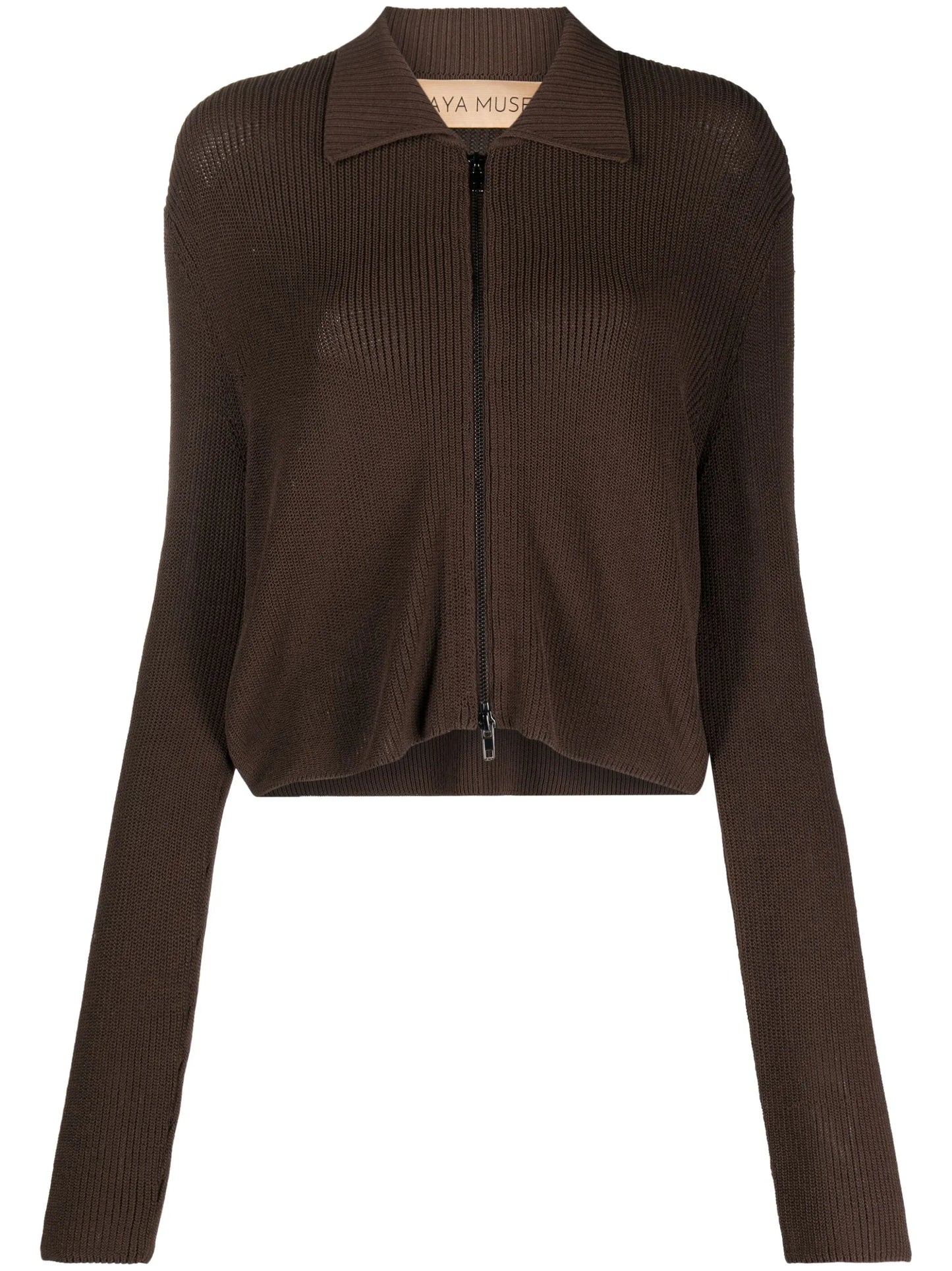 Musa ribbed-knit cardigan