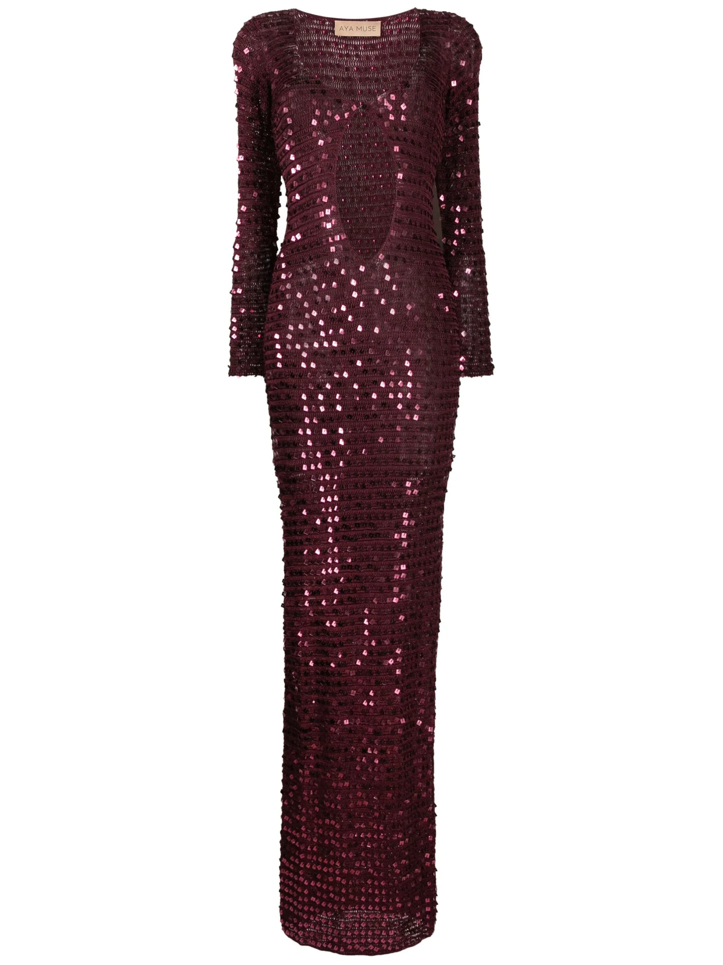 Chyha sequin-embellished maxi dress