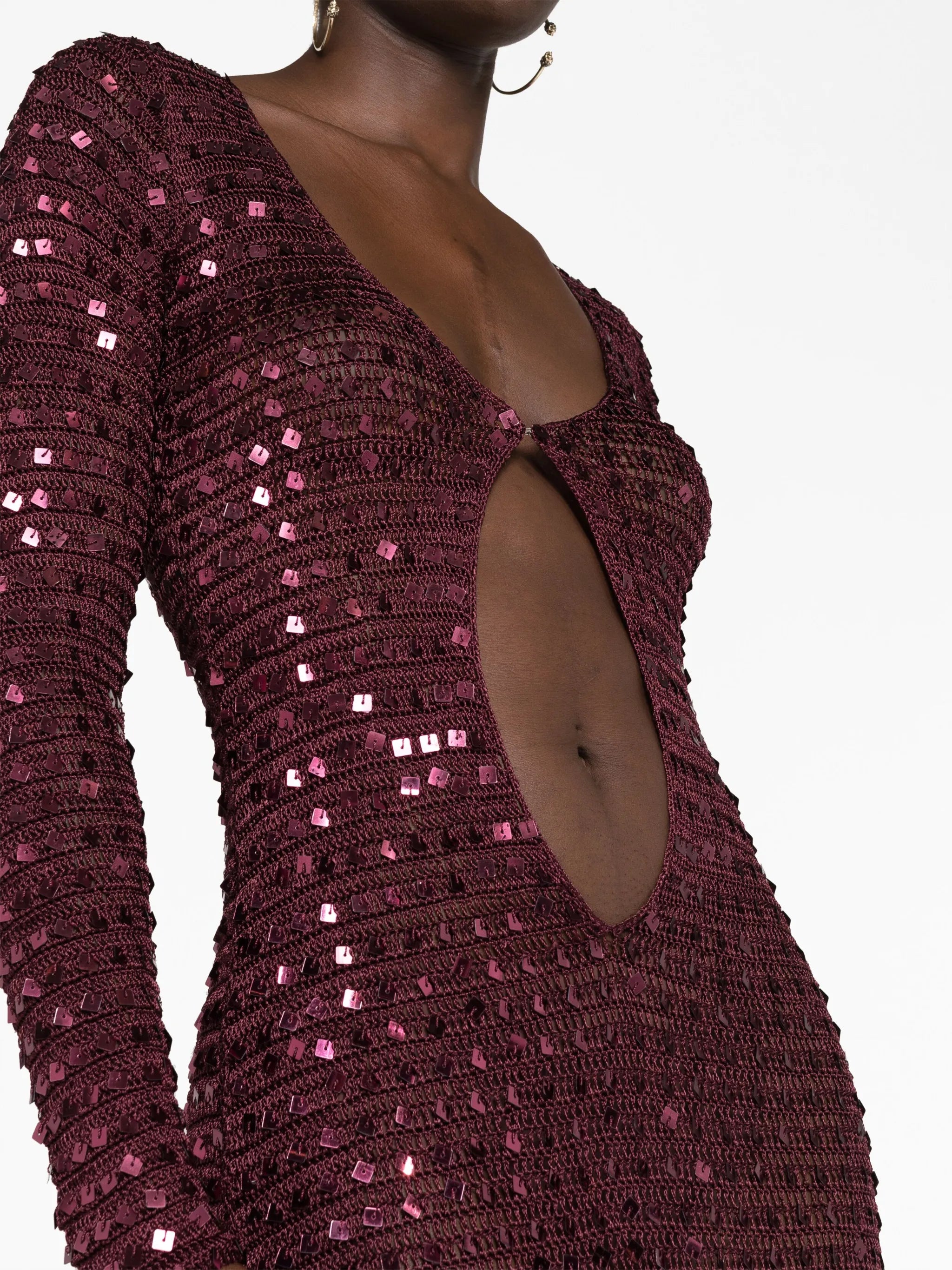 Chyha sequin-embellished maxi dress