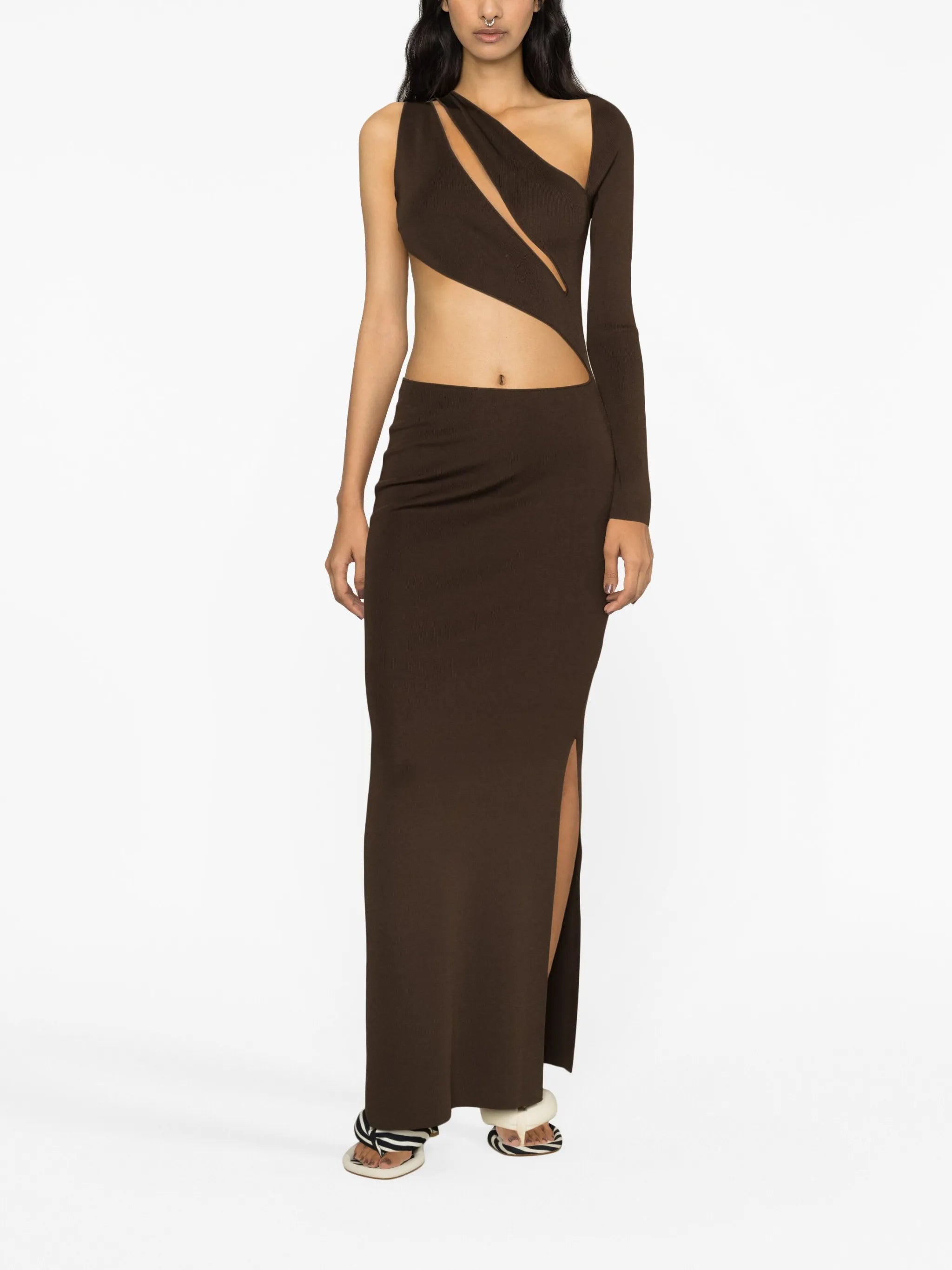 Actin cut-out maxi dress