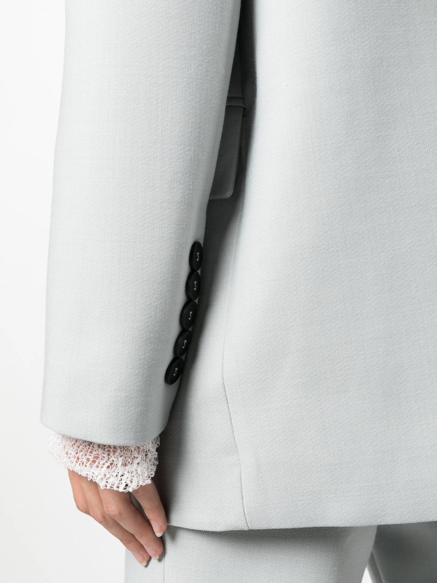 notch-lapel single-breasted blazer