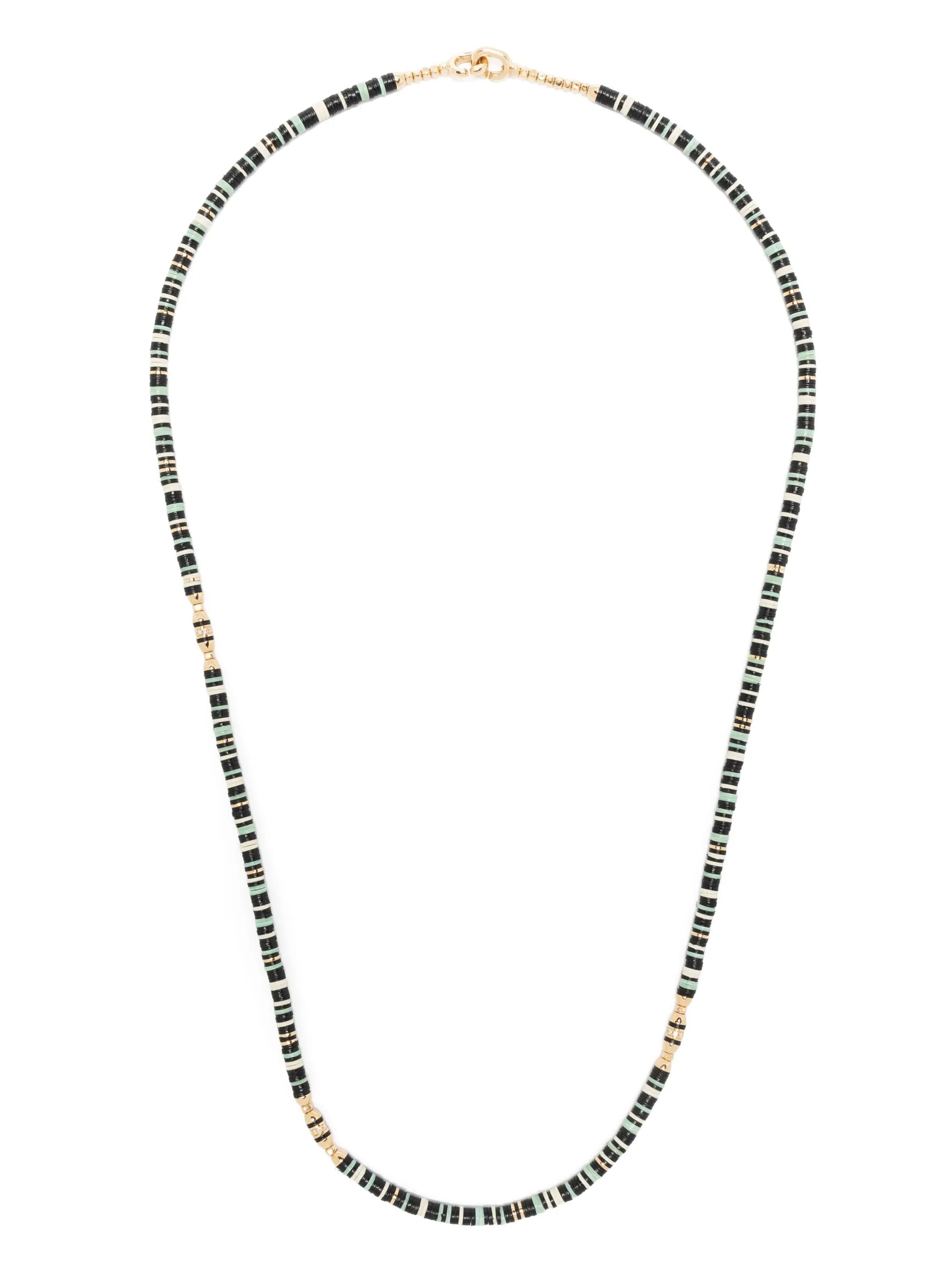 18kt yellow gold Housa bead necklace