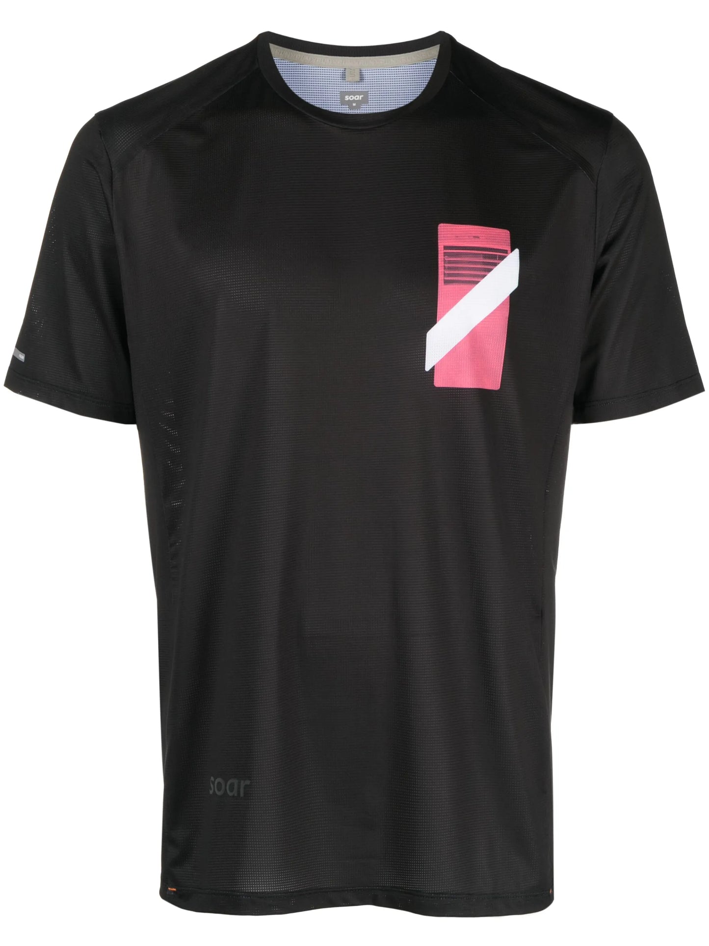 graphic-print performance T-shirt