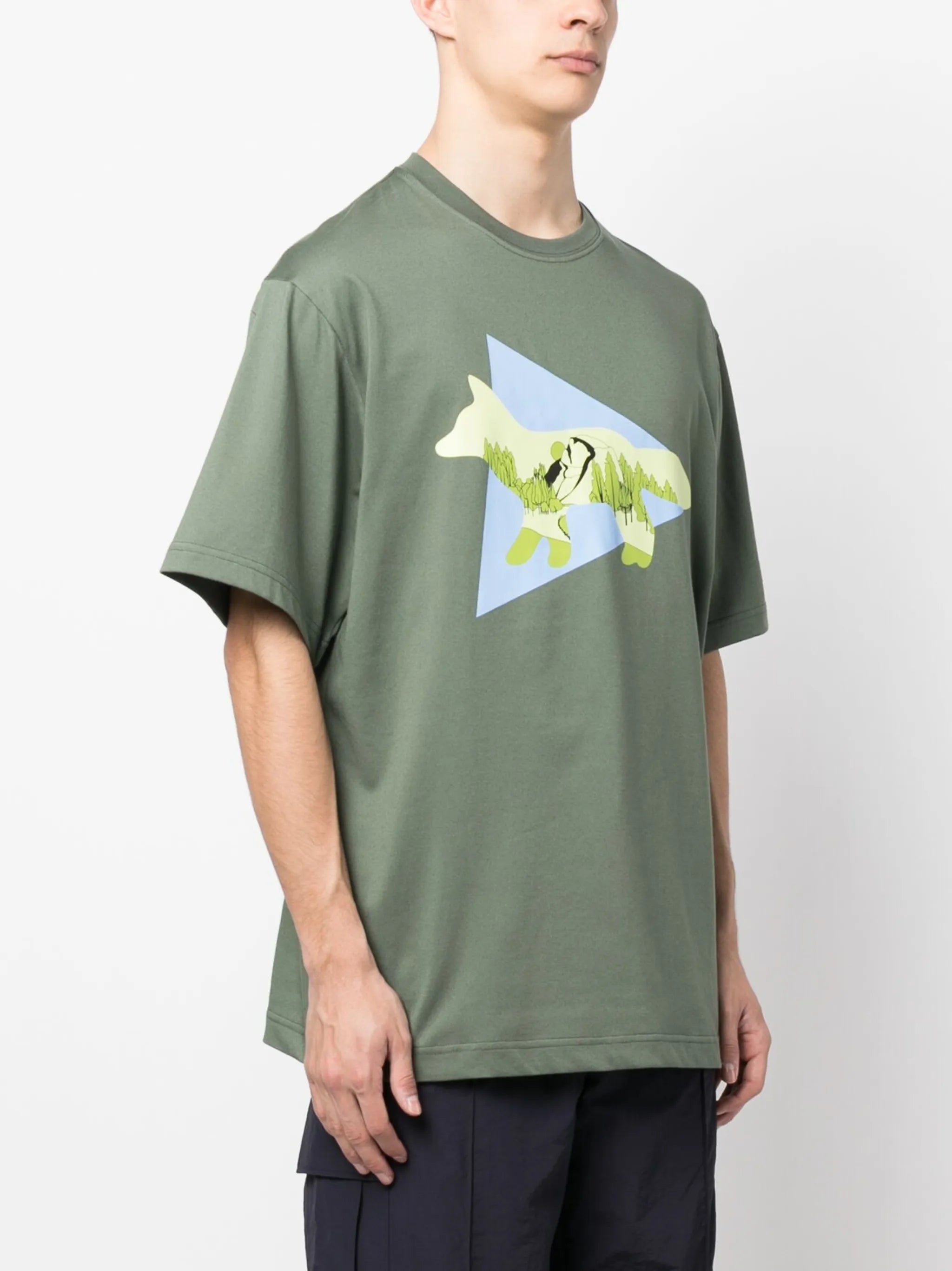 graphic-print short-sleeve T-shirt