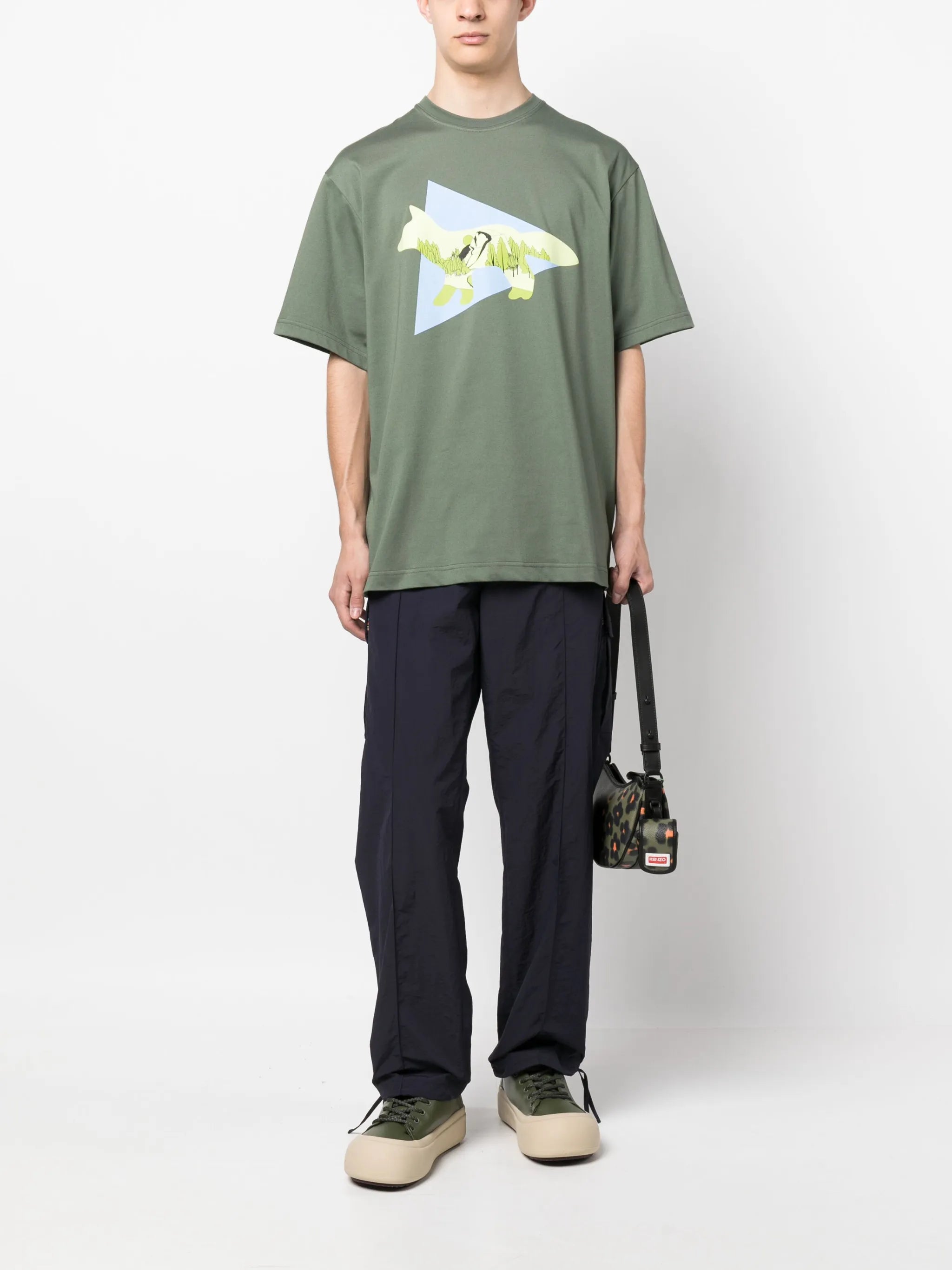 graphic-print short-sleeve T-shirt