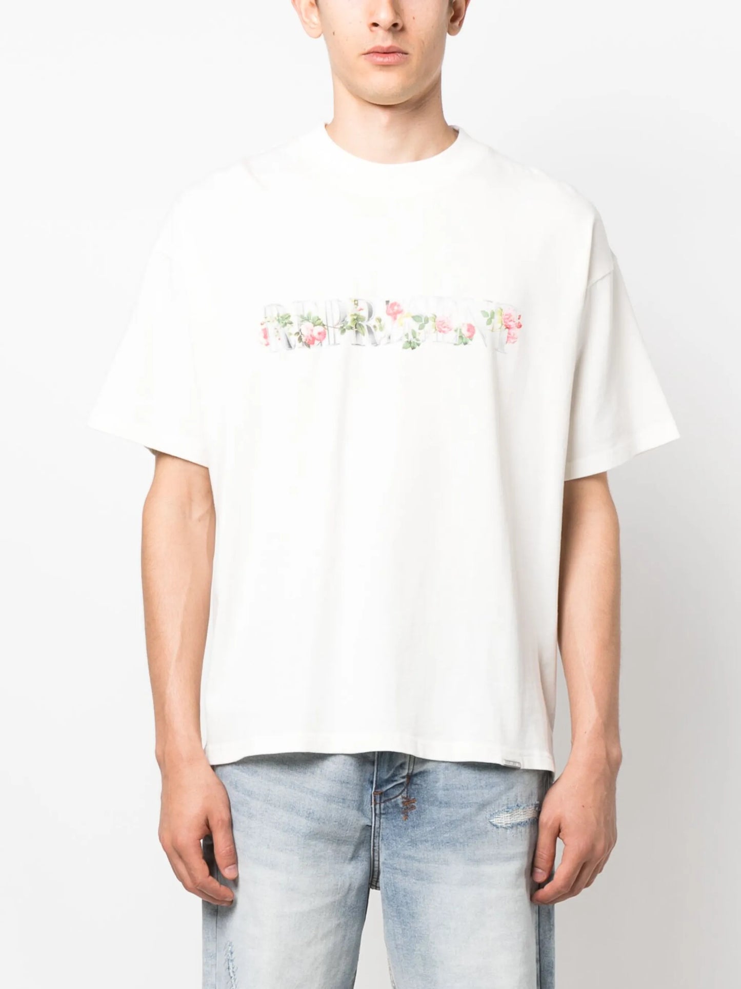 logo-print cotton T-shirt