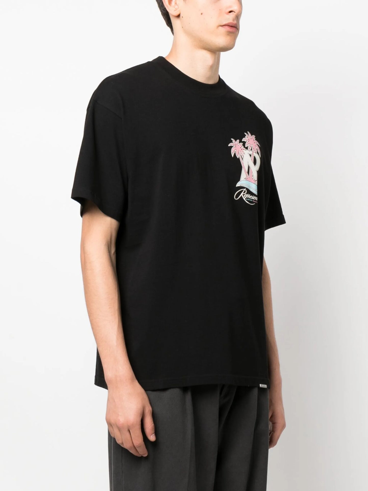 logo-print cotton T-shirt