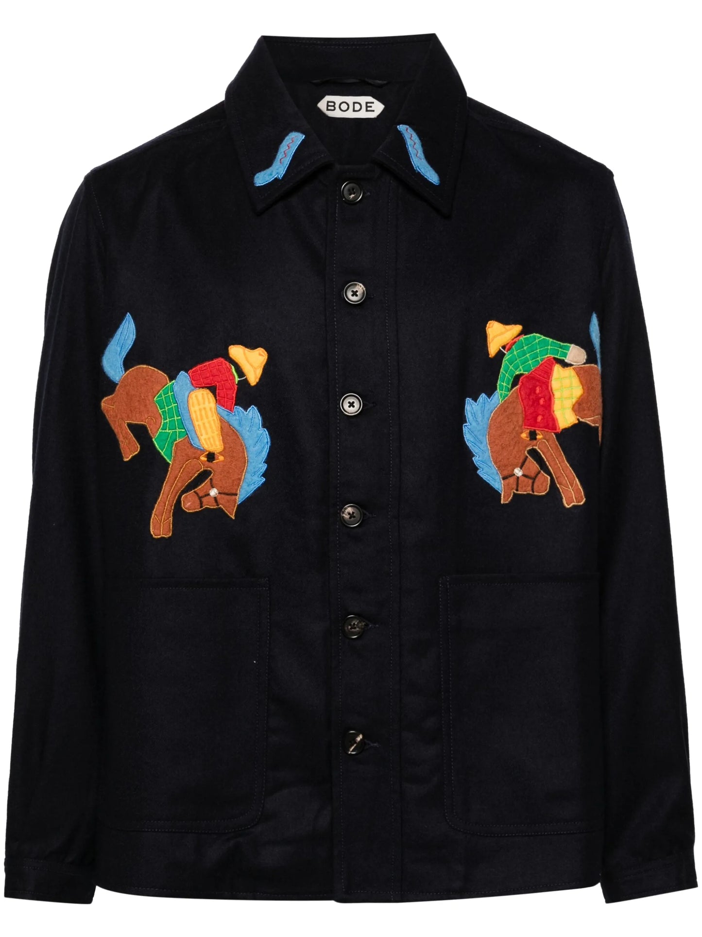 Rodeo Franck wool shirt jacket