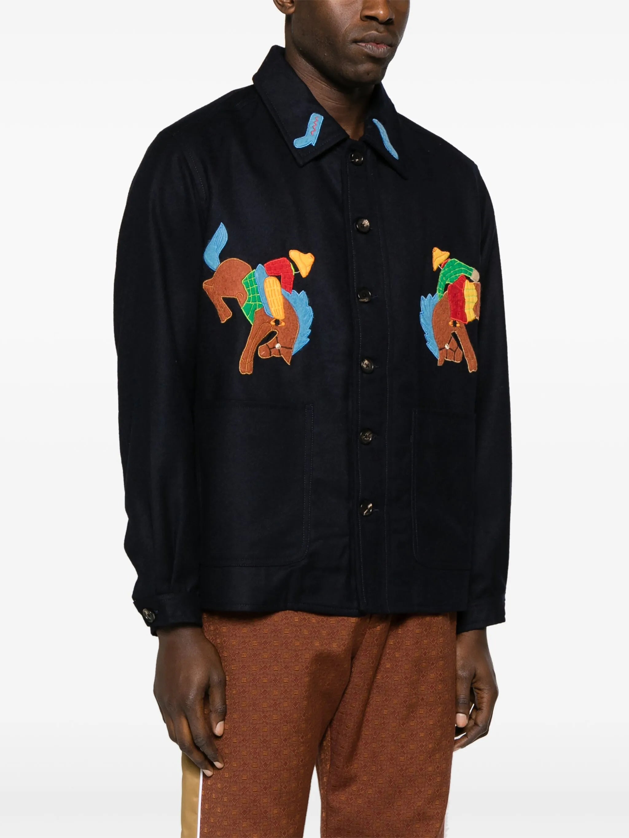 Rodeo Franck wool shirt jacket