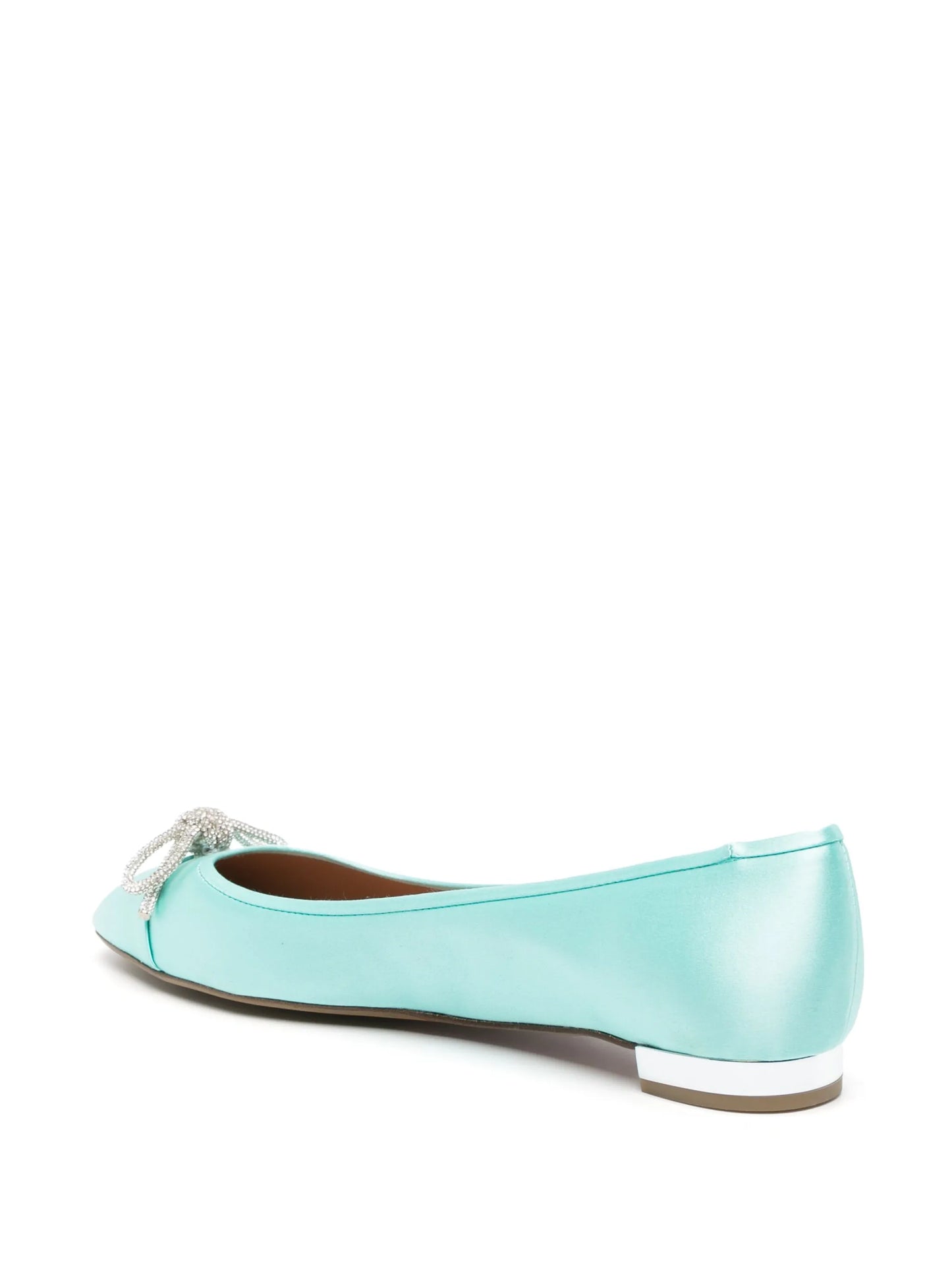 Parisina satin ballerina shoes