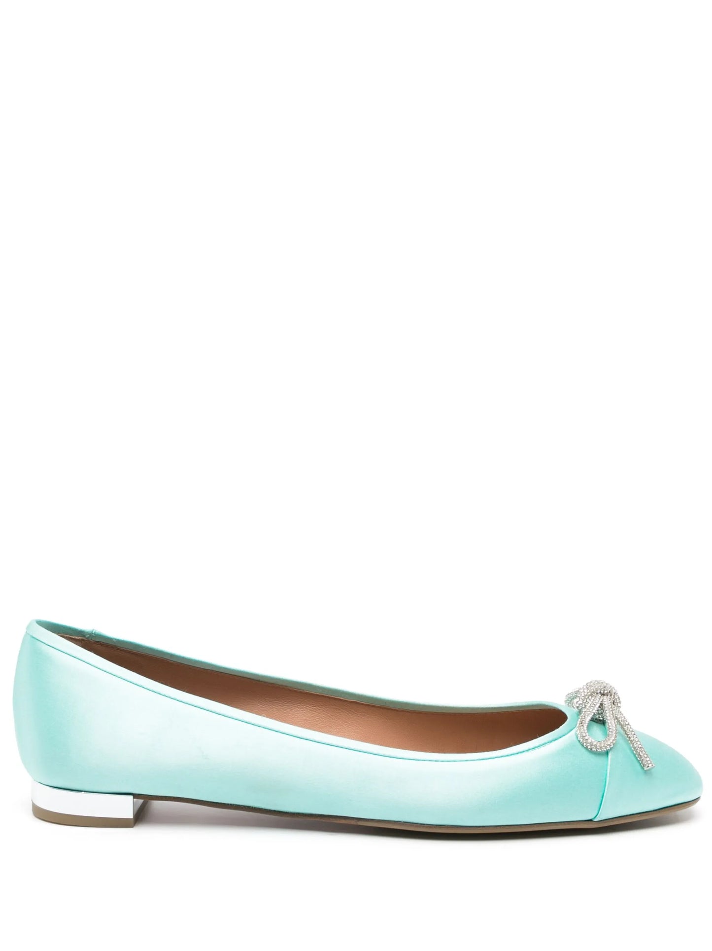 Parisina satin ballerina shoes