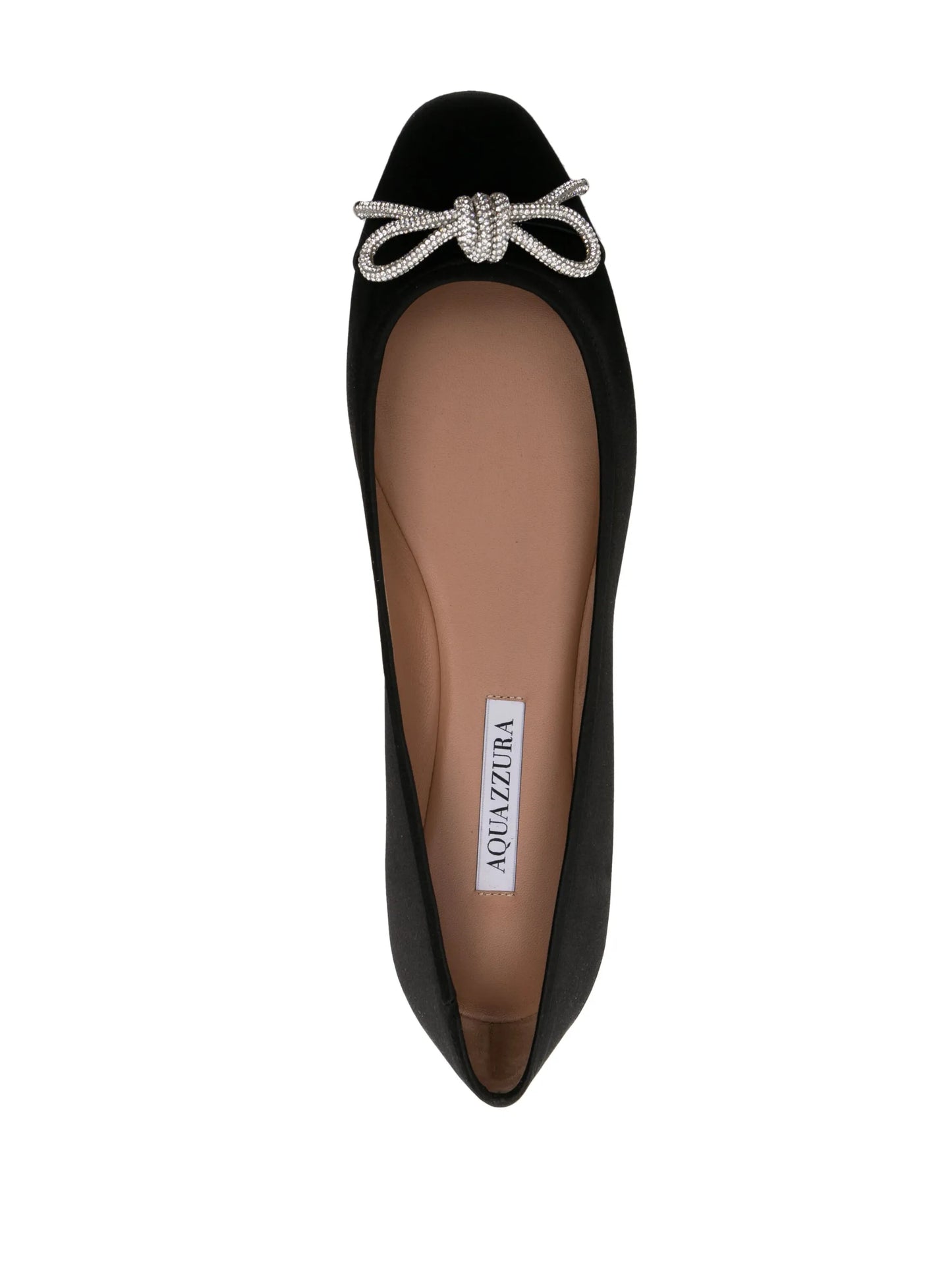 Parisina satin-finish ballerina shoes