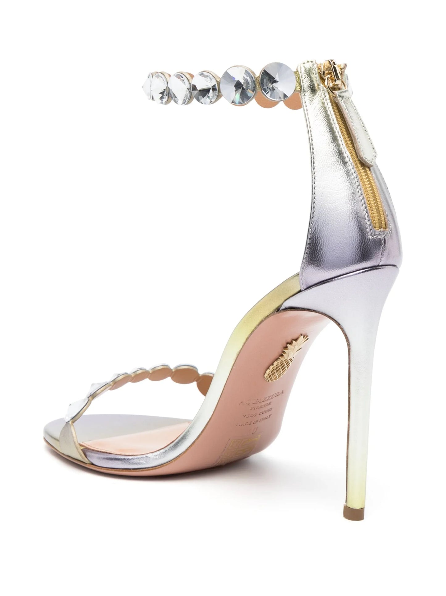 Maxi-Tequila 105mm leather sandals